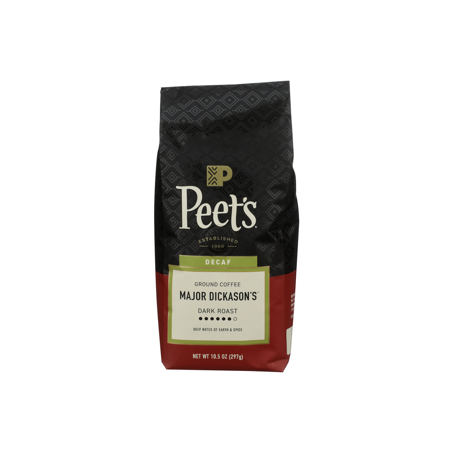 PEET's Coffee Decaf Major Dickason's Ground Blend - 10.5 Ounce Image 1 of 2