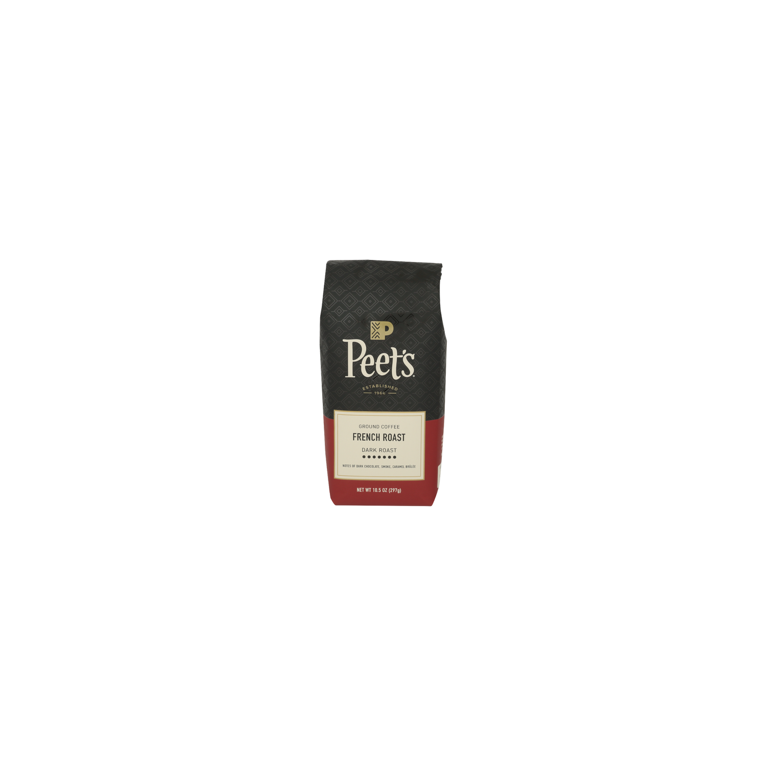 PEET's Coffee Ground Dark Roast French - 10.5 Ounce Image 1 of 2