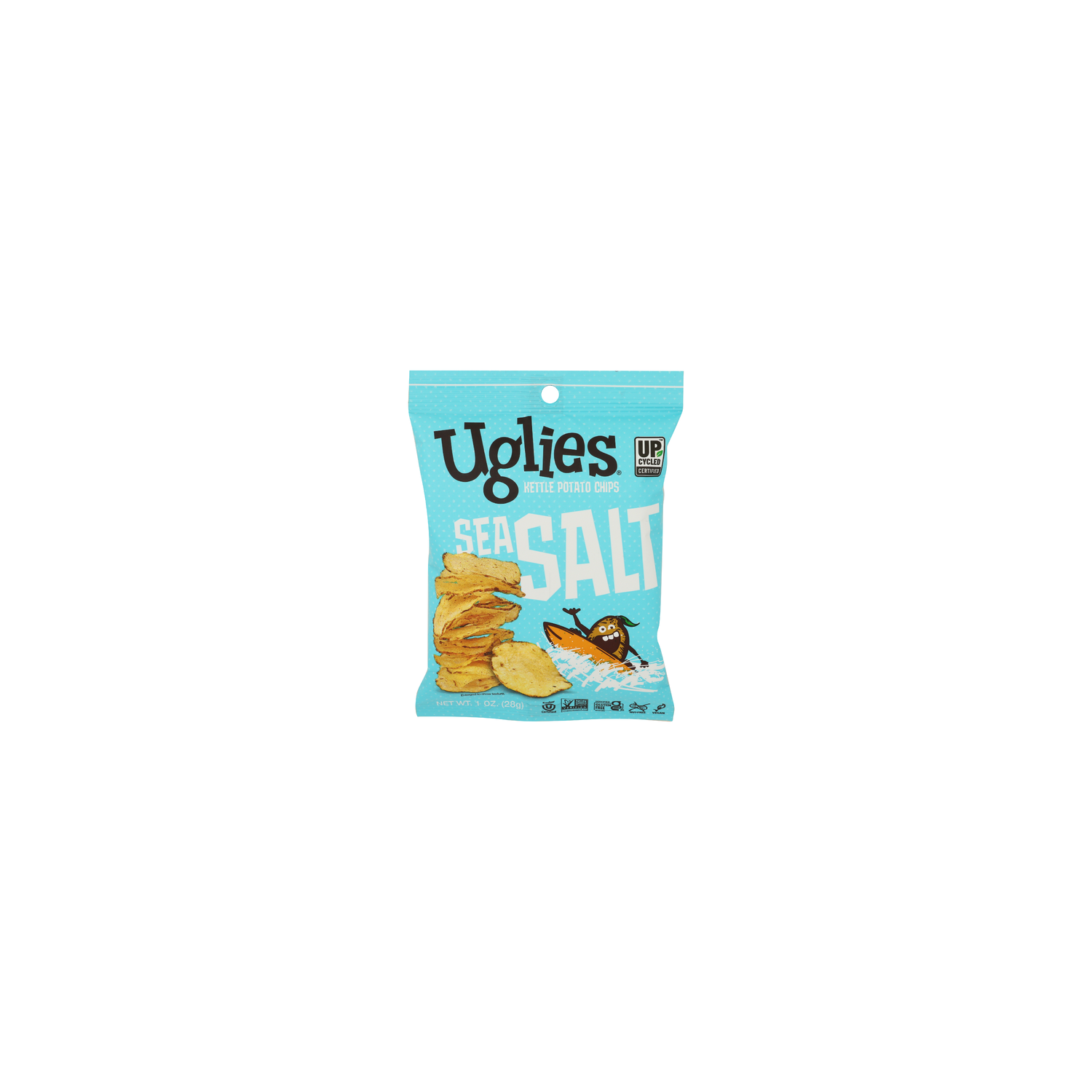 Uglies Kettle Chips Sea Salt - 1 Ounce Image 1 of 4