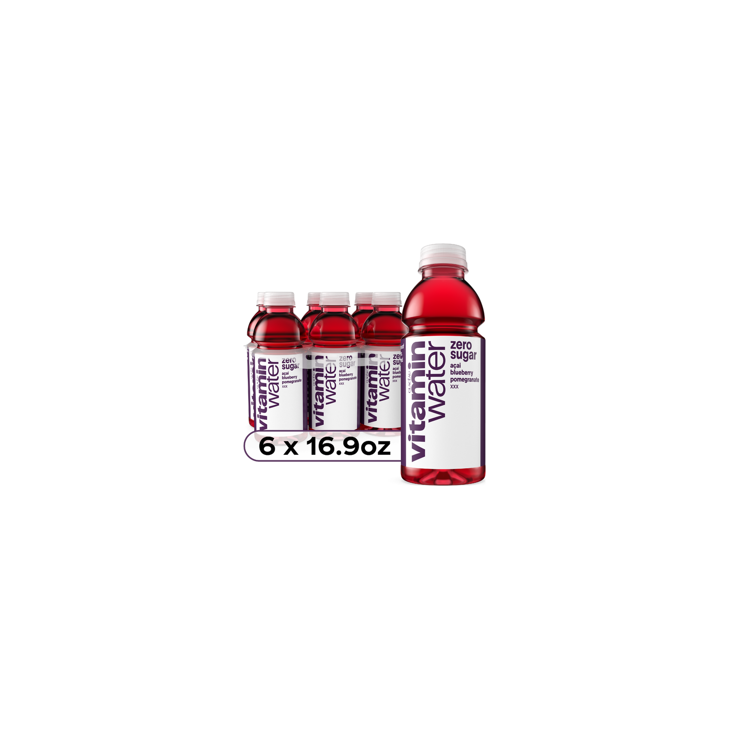vitaminwater Zero Xxx Sugar Flavored Water Bottles Vitamin - 101.4 Fluid Ounce Image 1 of 4