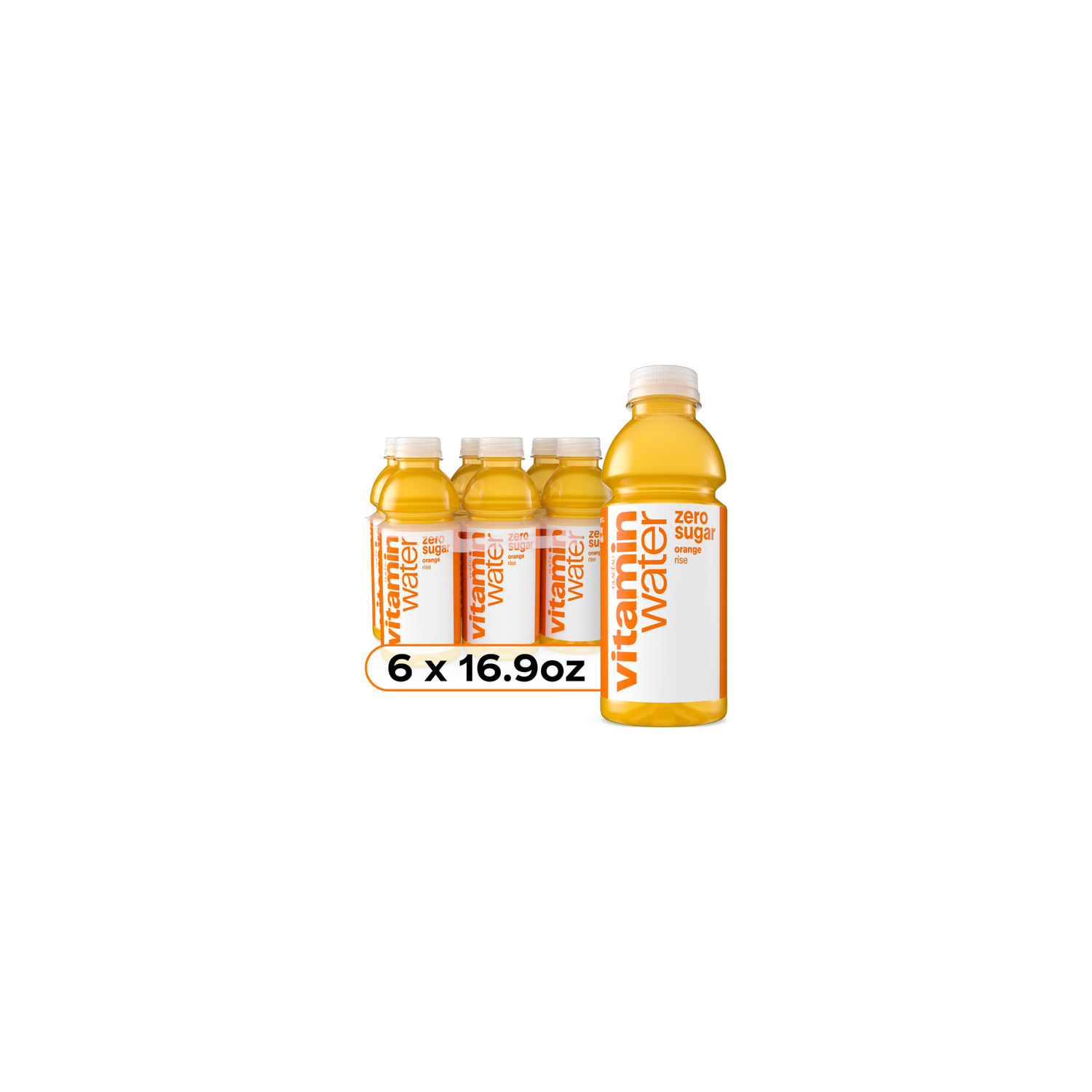 vitaminwater Zero Rise Sugar Flavored Water Bottles - 101.4 Fluid Ounce Image 1 of 4