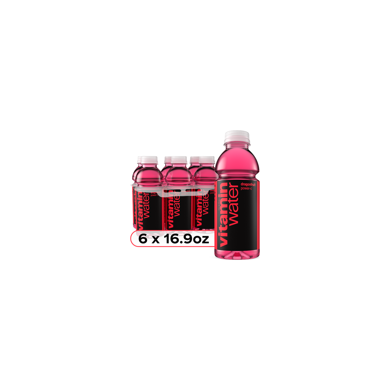 vitaminwater Power-C Dragonfruit Nutrient Enhanced Flavored Water Beverage - 101.4 Fluid Ounce Image 1 of 4
