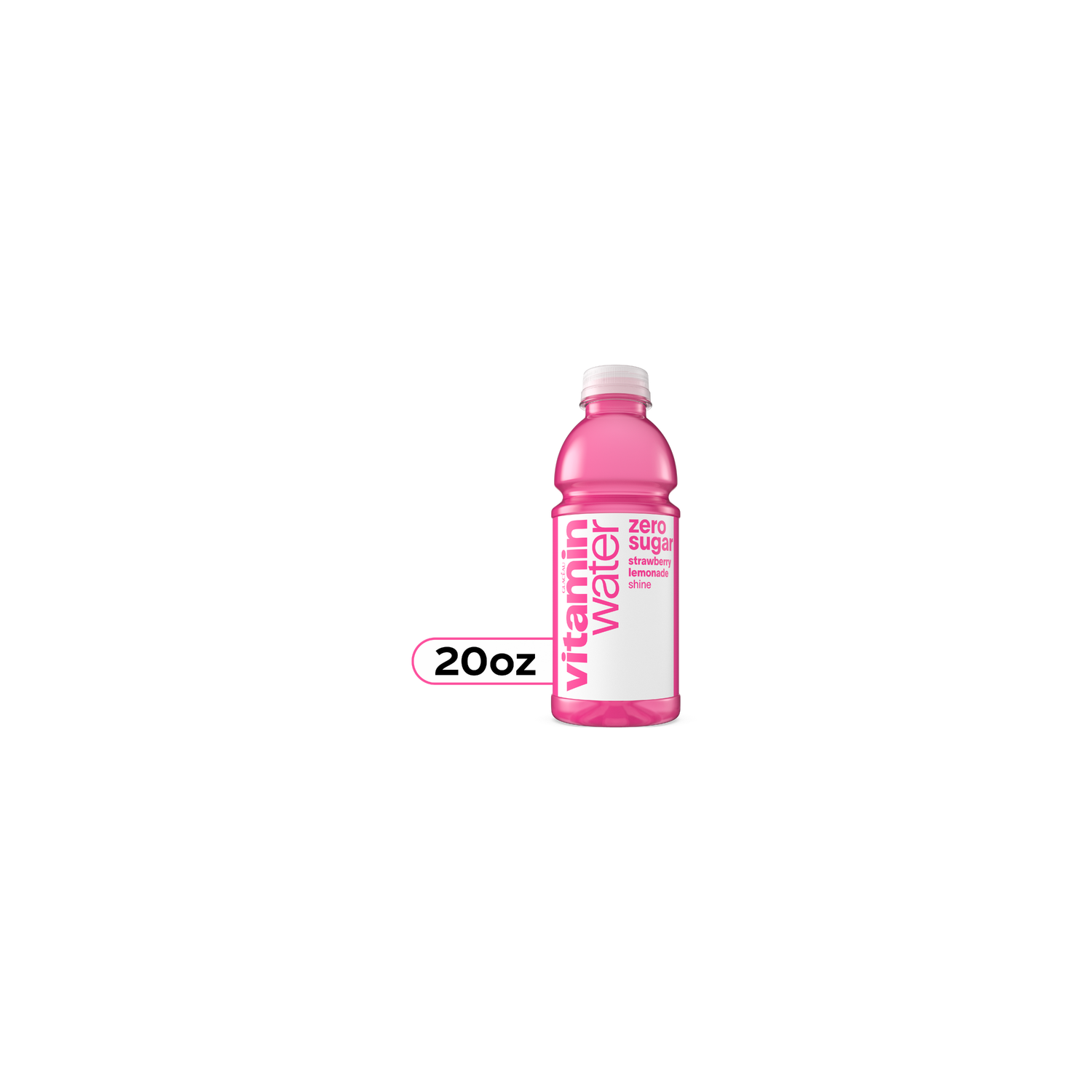 vitaminwater Zero Shine Sugar Flavored Water Bottle - 20 Fluid Ounce Image 1 of 4