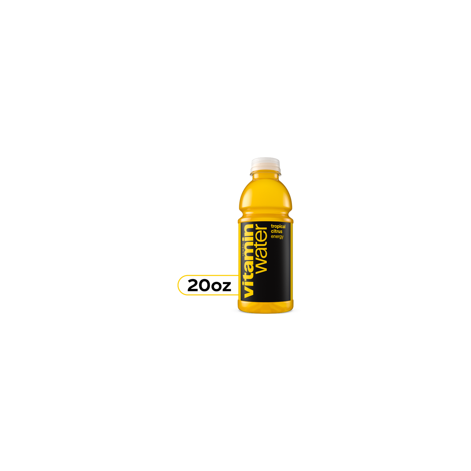 vitaminwater Tropical Citrus Flavored Water Bottle Energy - 20 Fluid Ounce Image 1 of 4