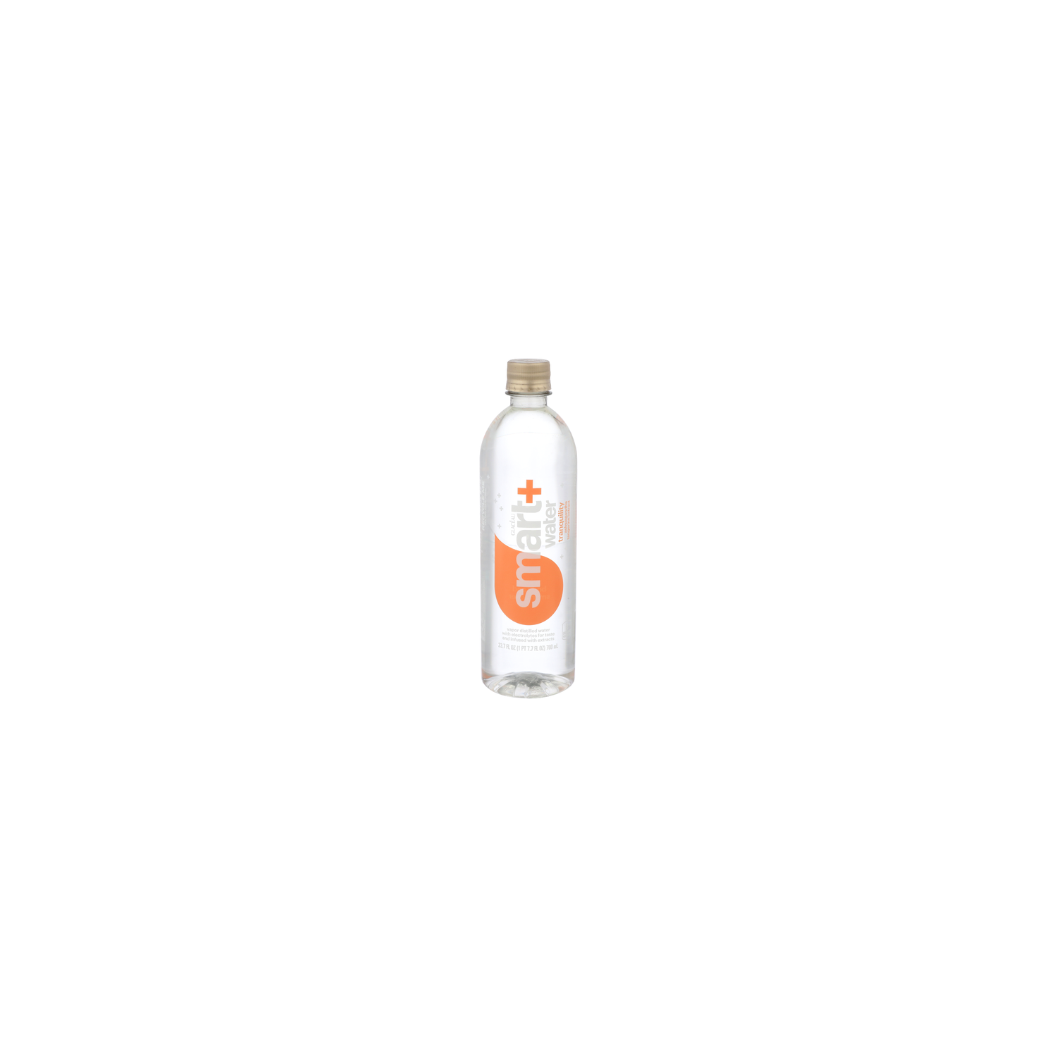 Glaceau Smartwater Ashwagandha Tangerine Extract Tranquility - 23.7 Fluid Ounce Image 1 of 4
