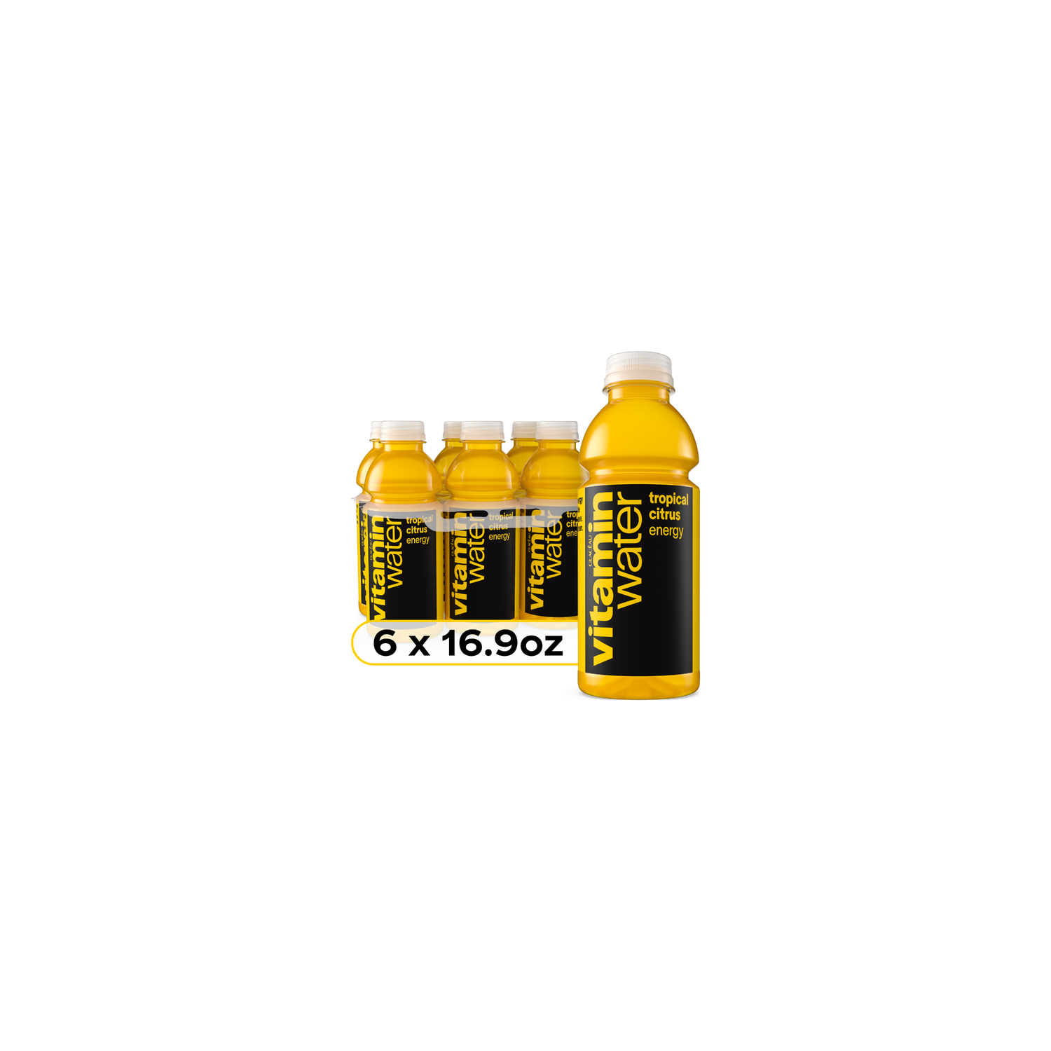 vitaminwater Energy Tropical Citrus Nutrient Enhanced Flavored Water Beverage - 101.4 Fluid Ounce Image 1 of 4