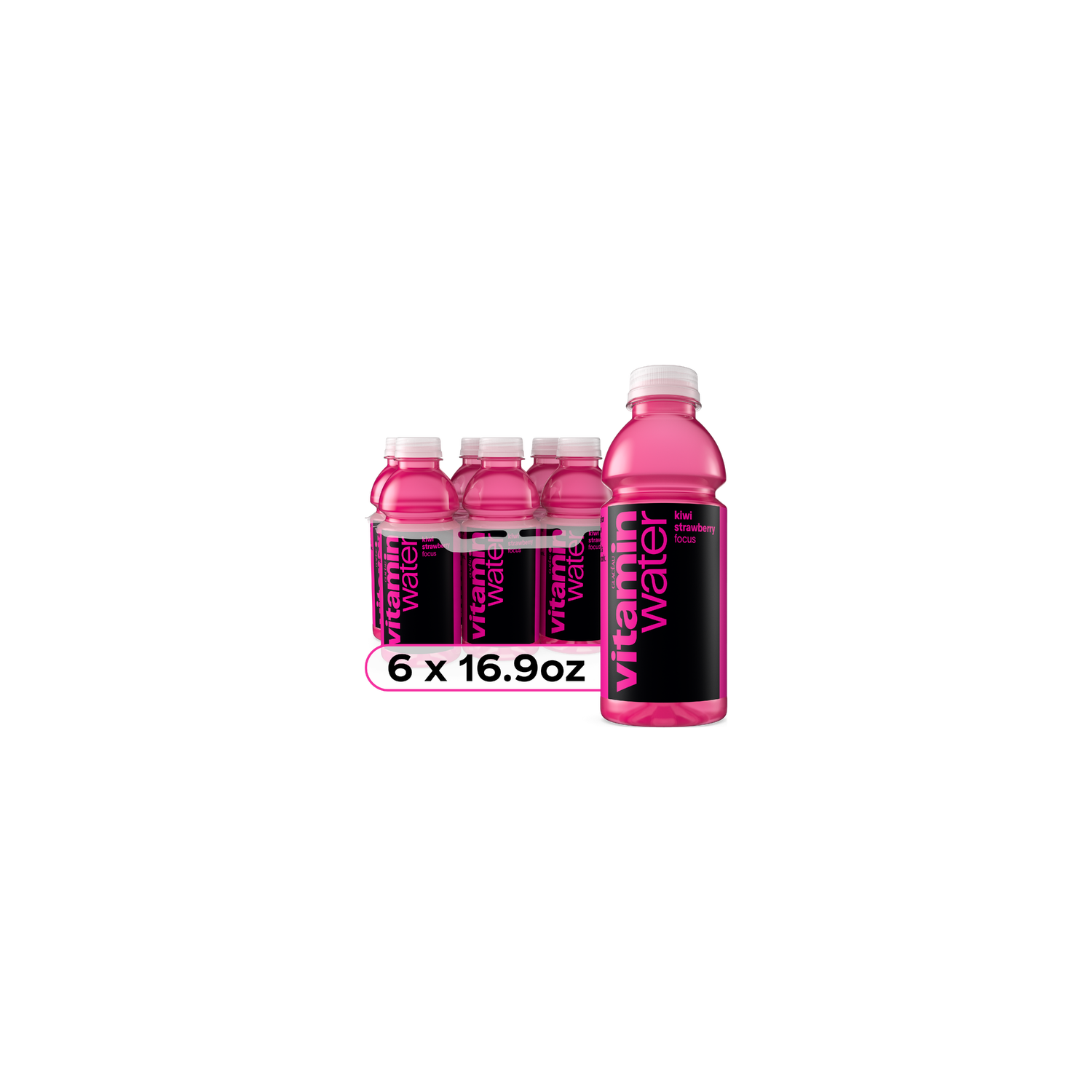 vitaminwater Focus Flavored Water Bottles - 101.4 Fluid Ounce Image 1 of 4