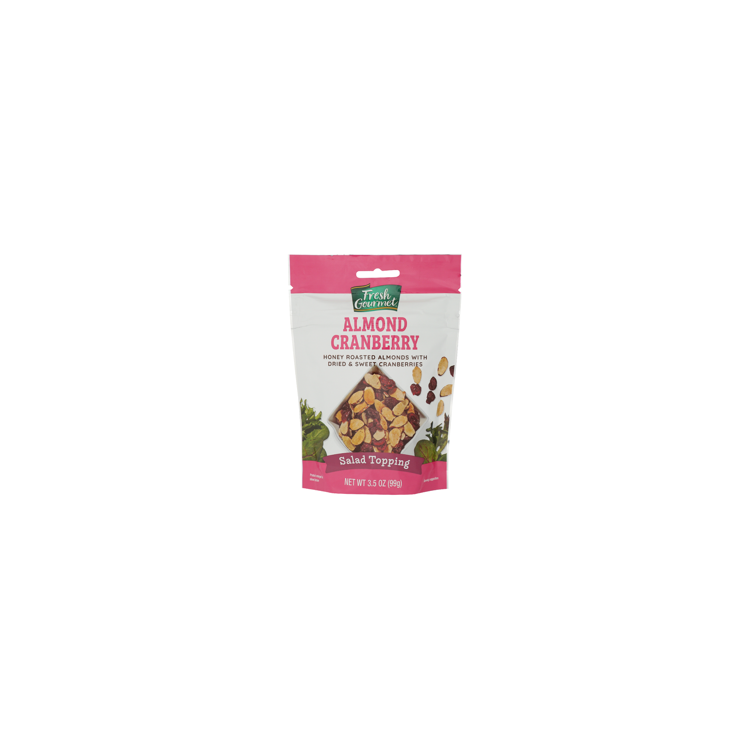 Fresh Gourmet Typical Of Sweetened Dried Cranberries With Honey Roasted Sliced ALMONDS. No Off-Flavor Or OFF-ODOR. Almonds - 3.5 Ounce Image 1 of 4