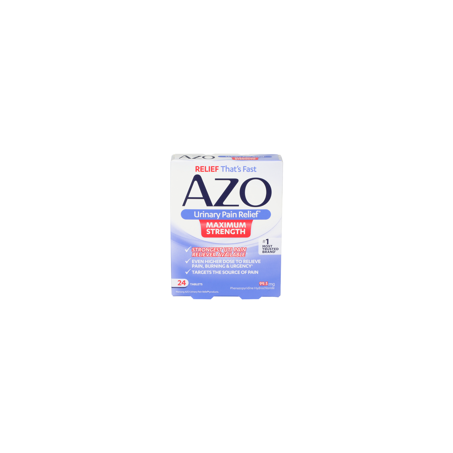 Azo Urinary Pain Relief - 24 Count Image 1 of 2
