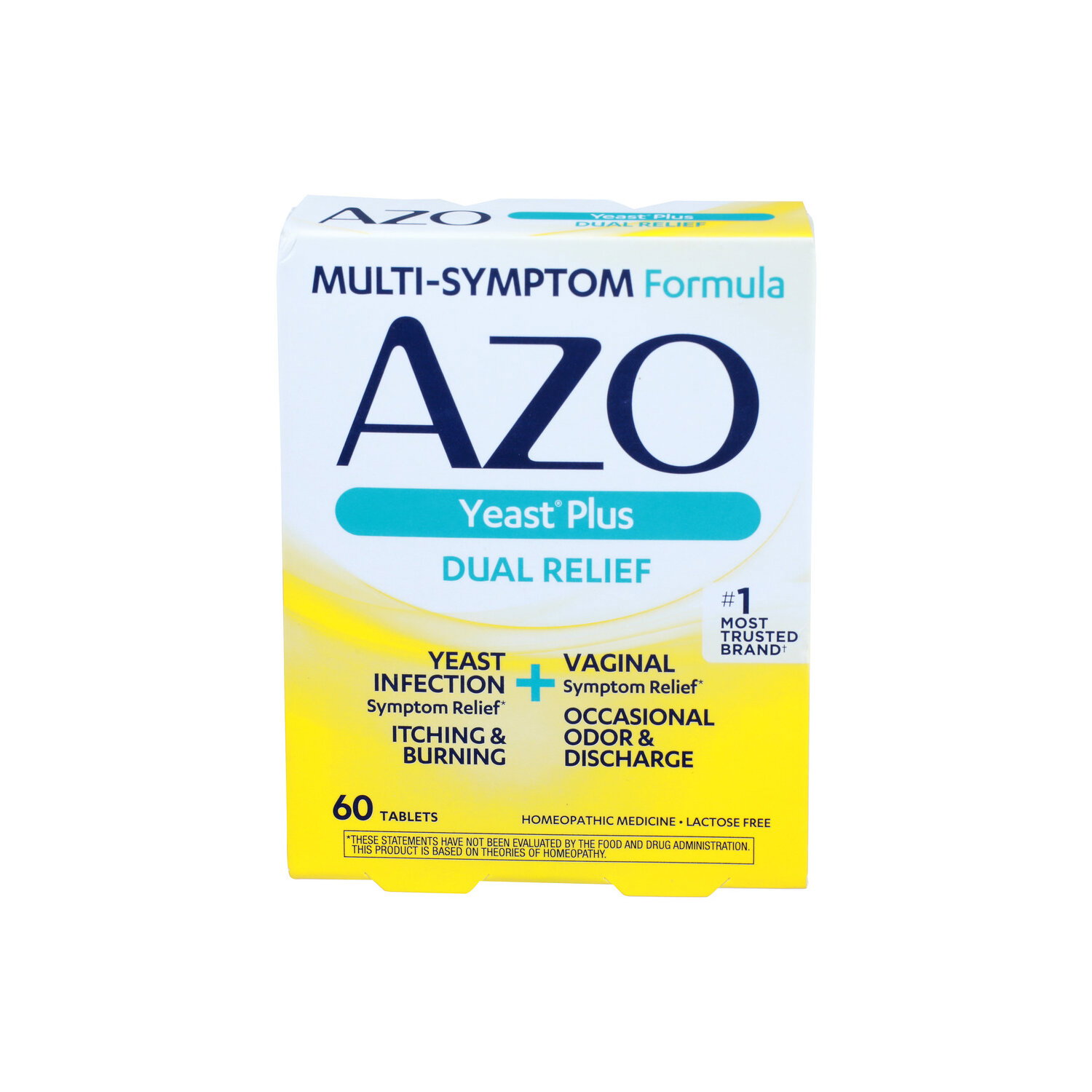 Azo Yeast Tablets - 60 Count Image 1 of 2