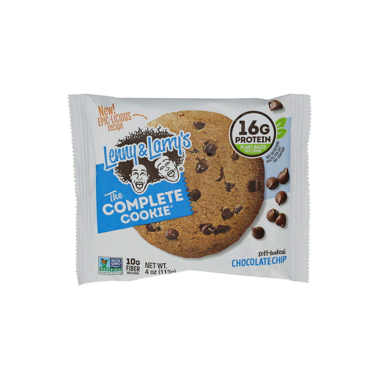 LENNY & LARRY's Chocolate Chip Soft-Baked The Complete Cookie - 4 Ounce Image 1 of 4