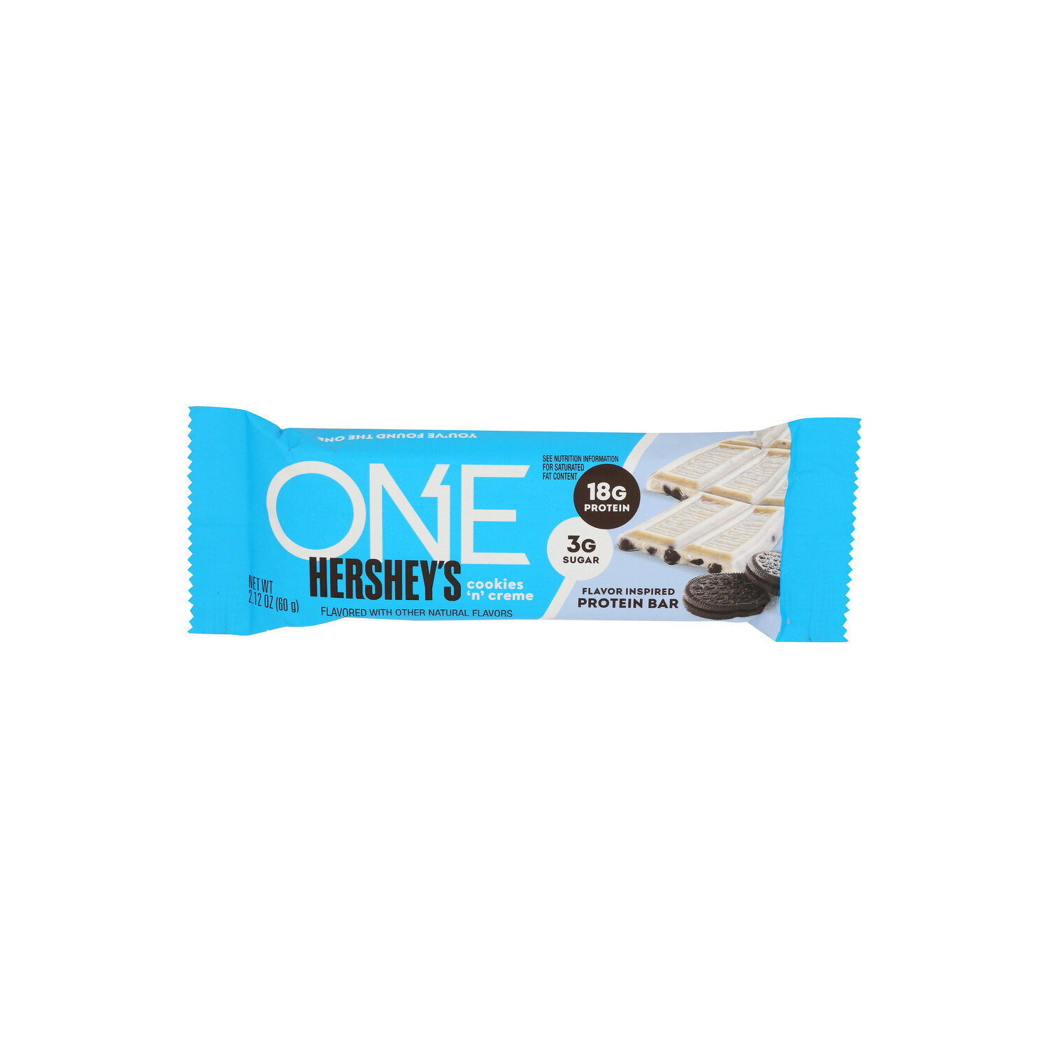 One Brands Hershey's Cookies n Creme Flavored Protein Bars - 2.12 Ounce Image 1 of 4