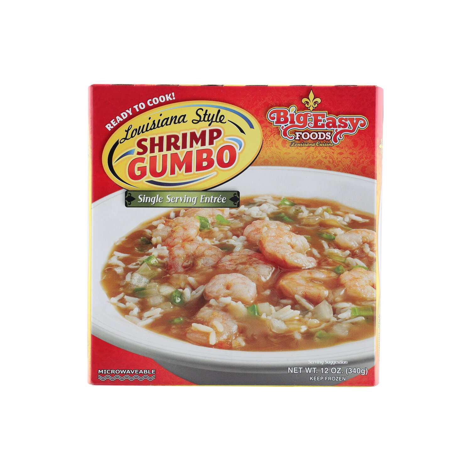 Big Easy Foods Louisiana Style Shrimp Gumbo - 12 Ounce Image 1 of 4