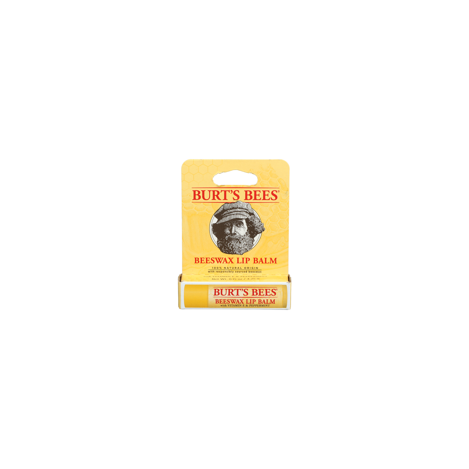 BURT's Bees With Vitamin E & Peppermint Beeswax Lip Balm - 0.15 Ounce Image 1 of 3
