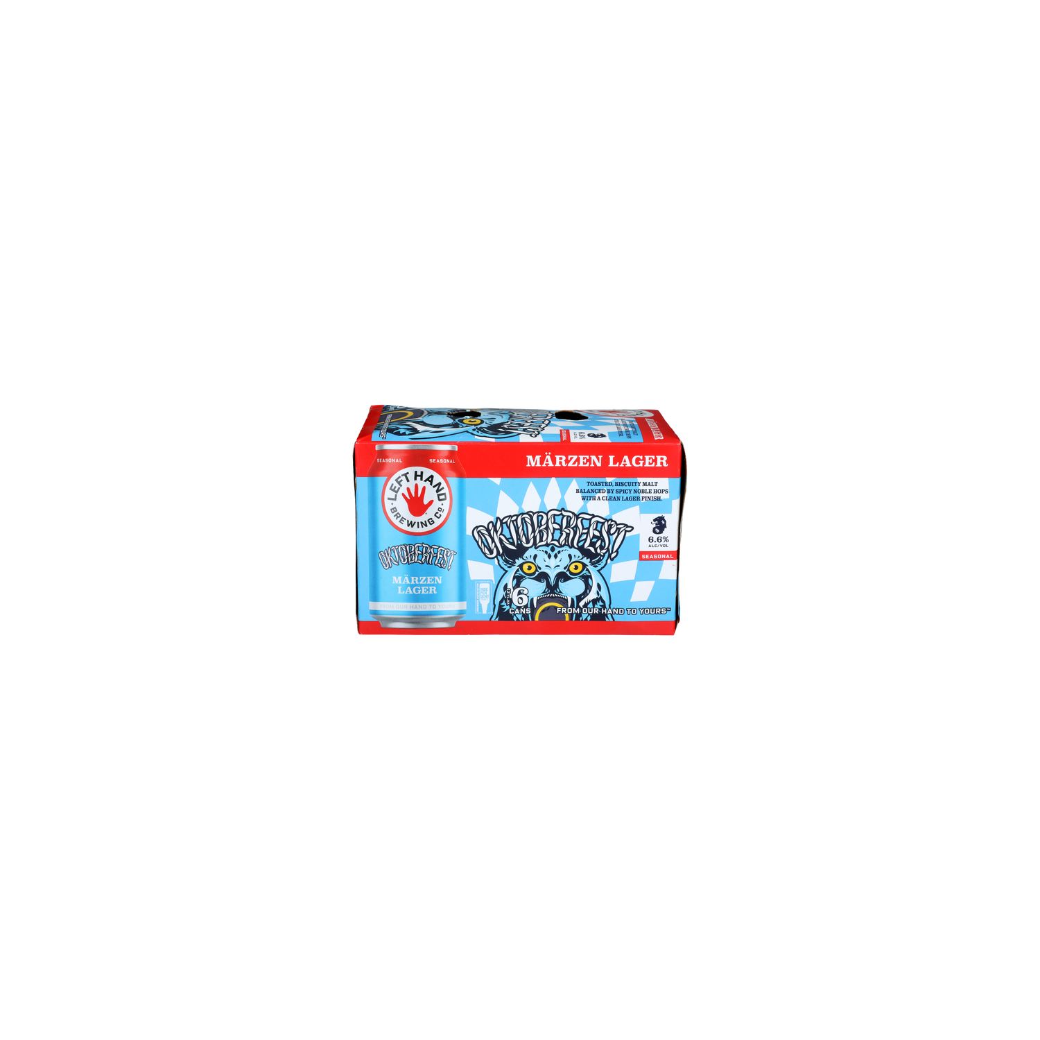 Left Hand Brewing Co Seasonal Oktoberfest Marzen Lager - 6 Count Image 1 of 3