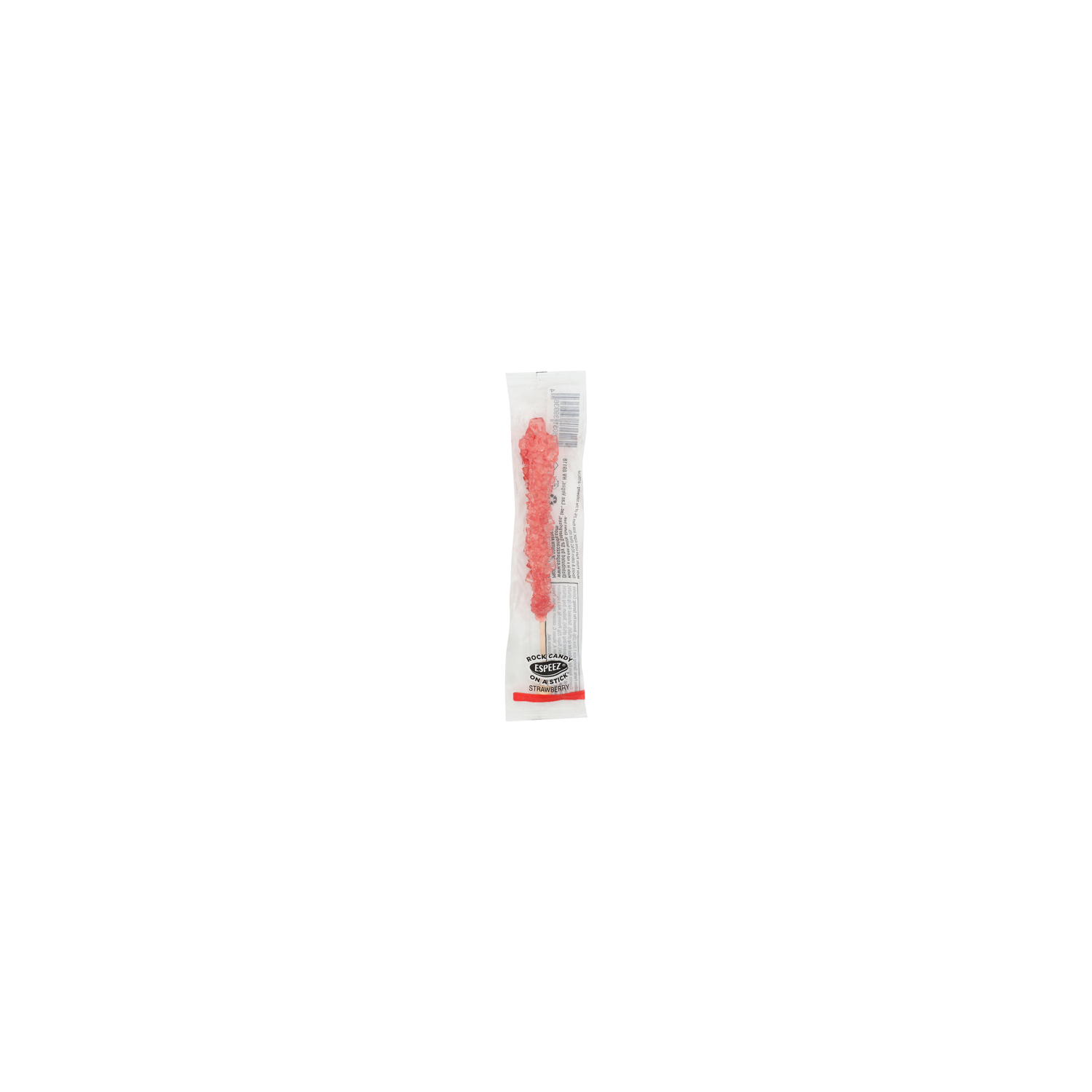 Espeez Strawberry Rock Candy On A Stick - 0.8 Ounce Image 1 of 4