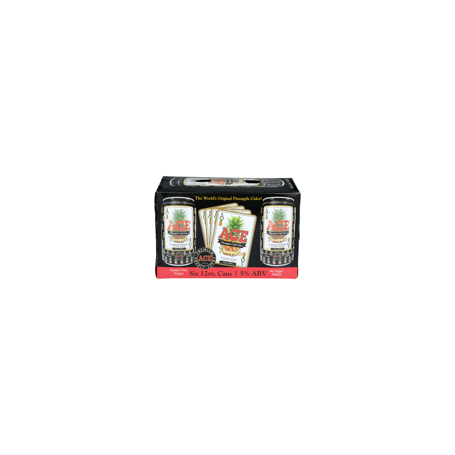 Ace California Pineapple Fresh Premium Craft Ciders - 6 Count Image 1 of 4