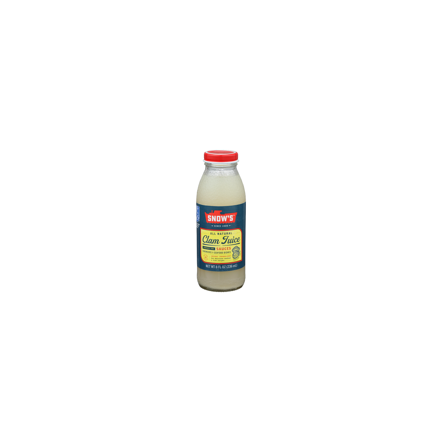 Snow's Clam Juice - 0.5 Fluid Ounce - 16 Count Image 1 of 4
