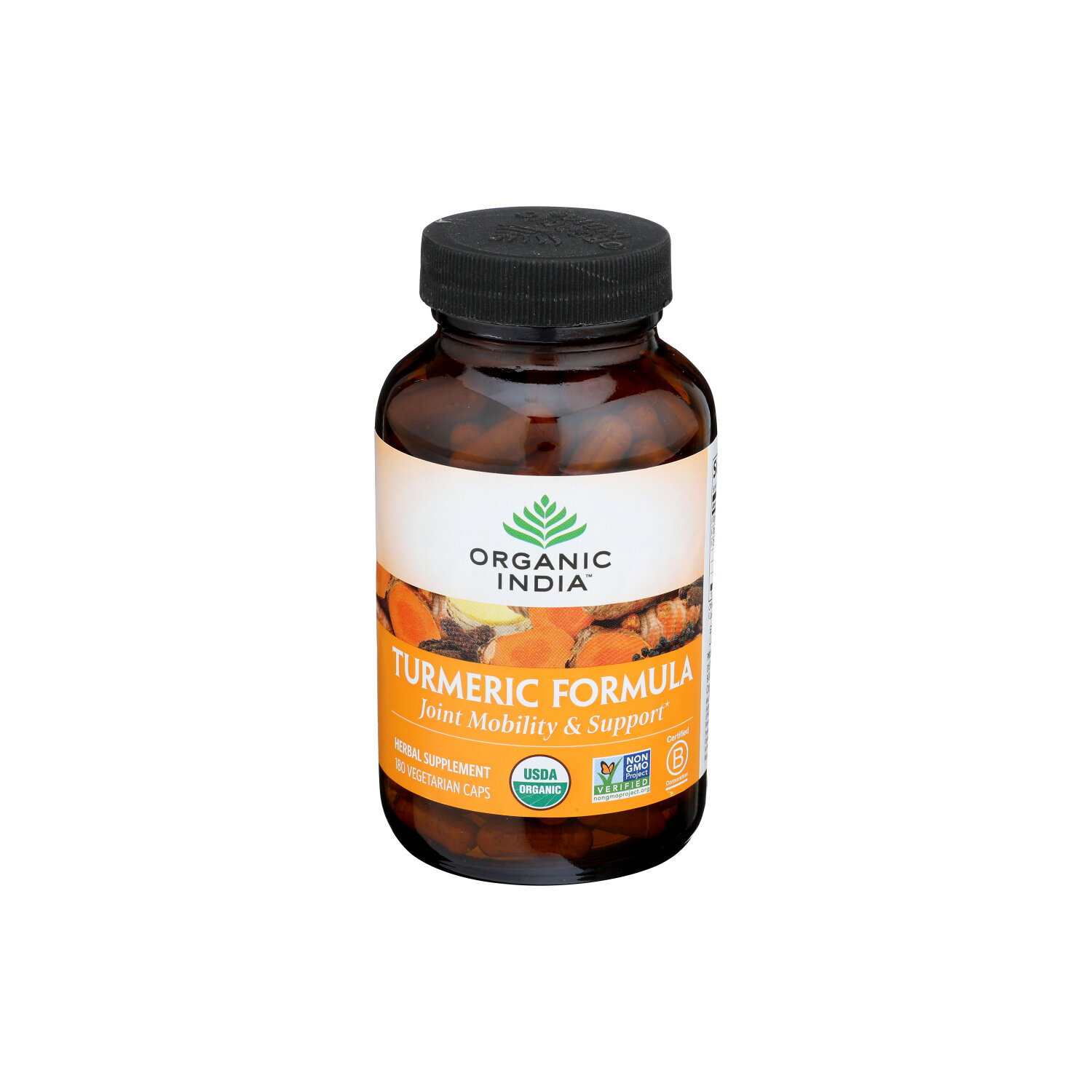Organic India Turmeric 180 - 180 Count Image 1 of 2