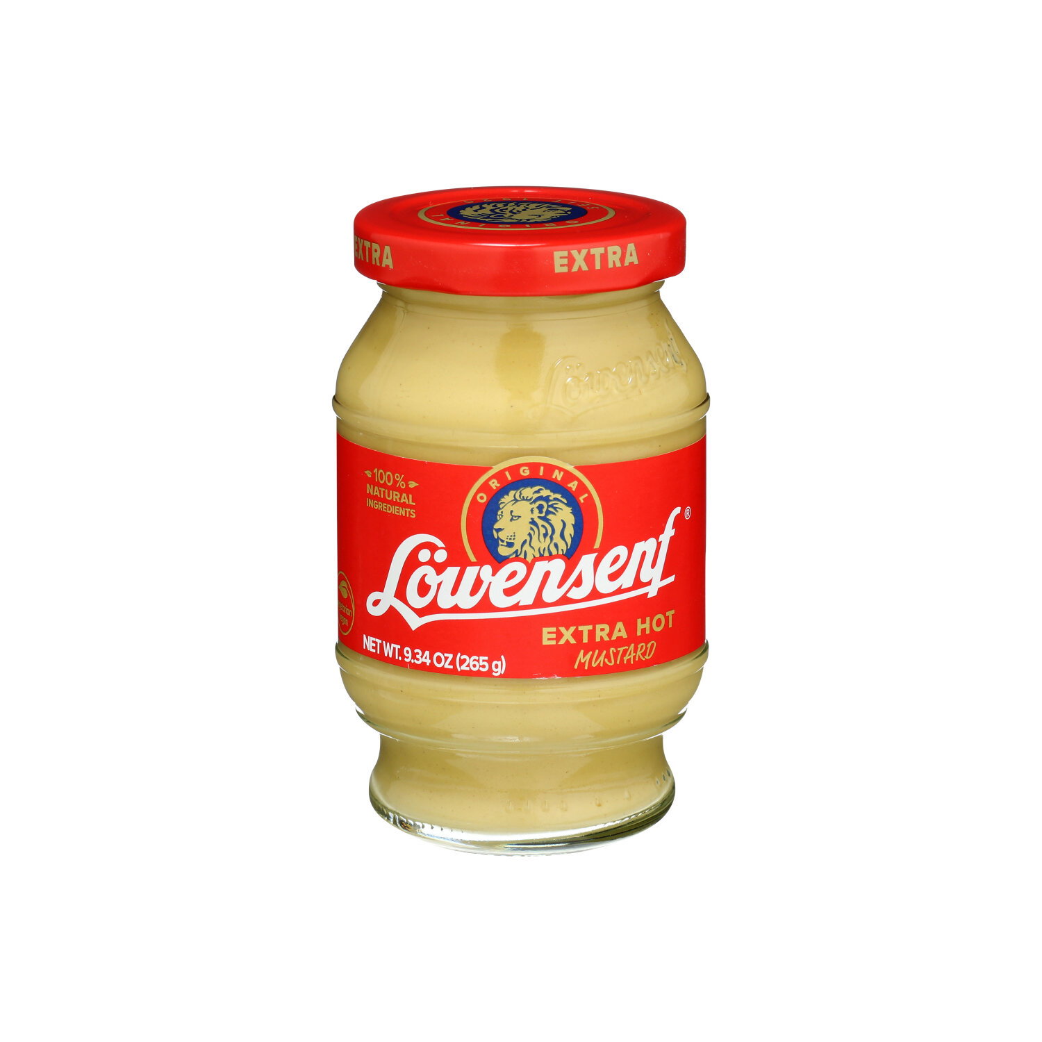 Lowensenf Extra Hot Mustard - 9.34 Ounce Image 1 of 4