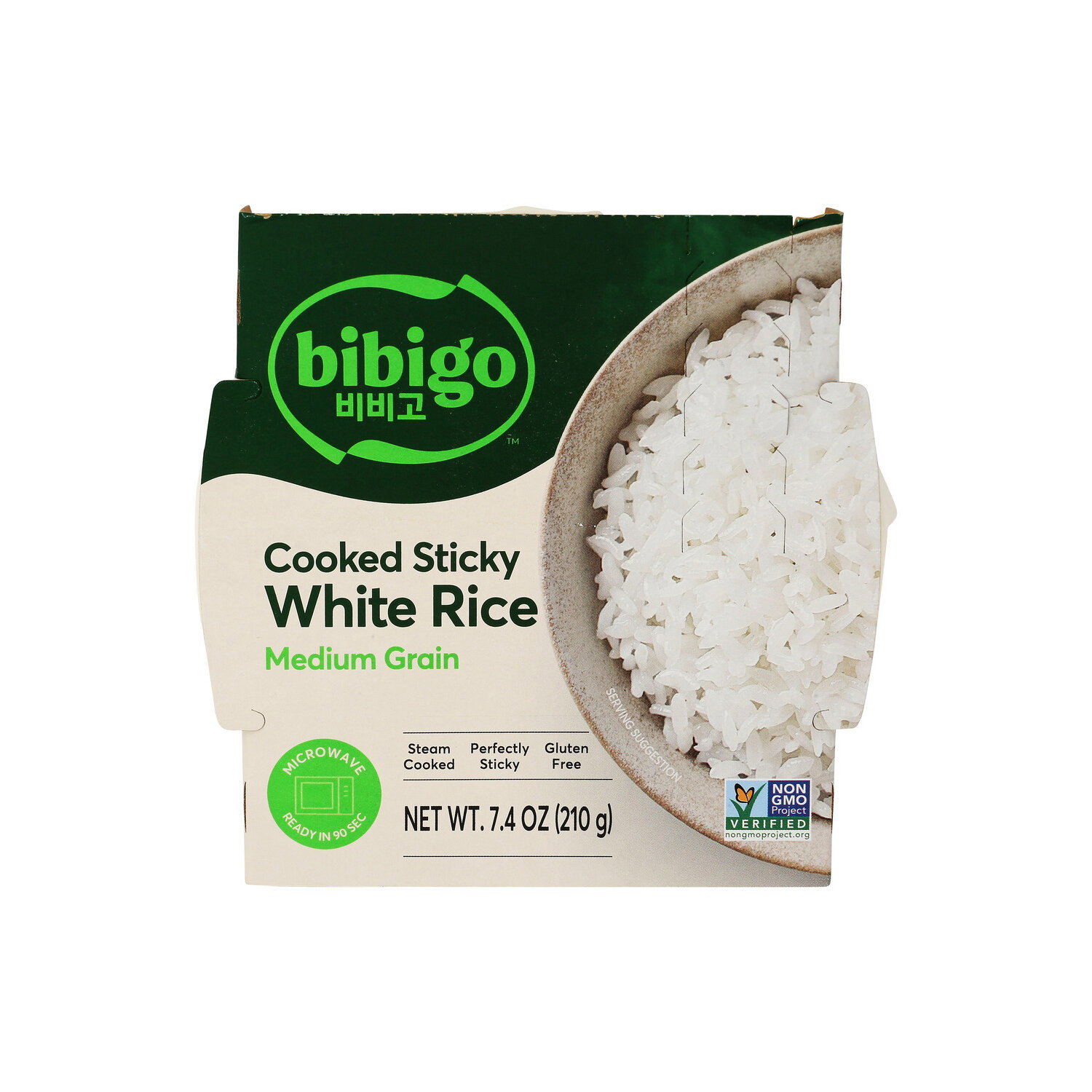 Bibigo White Sticky Rice - 7.4 Ounce Image 1 of 4