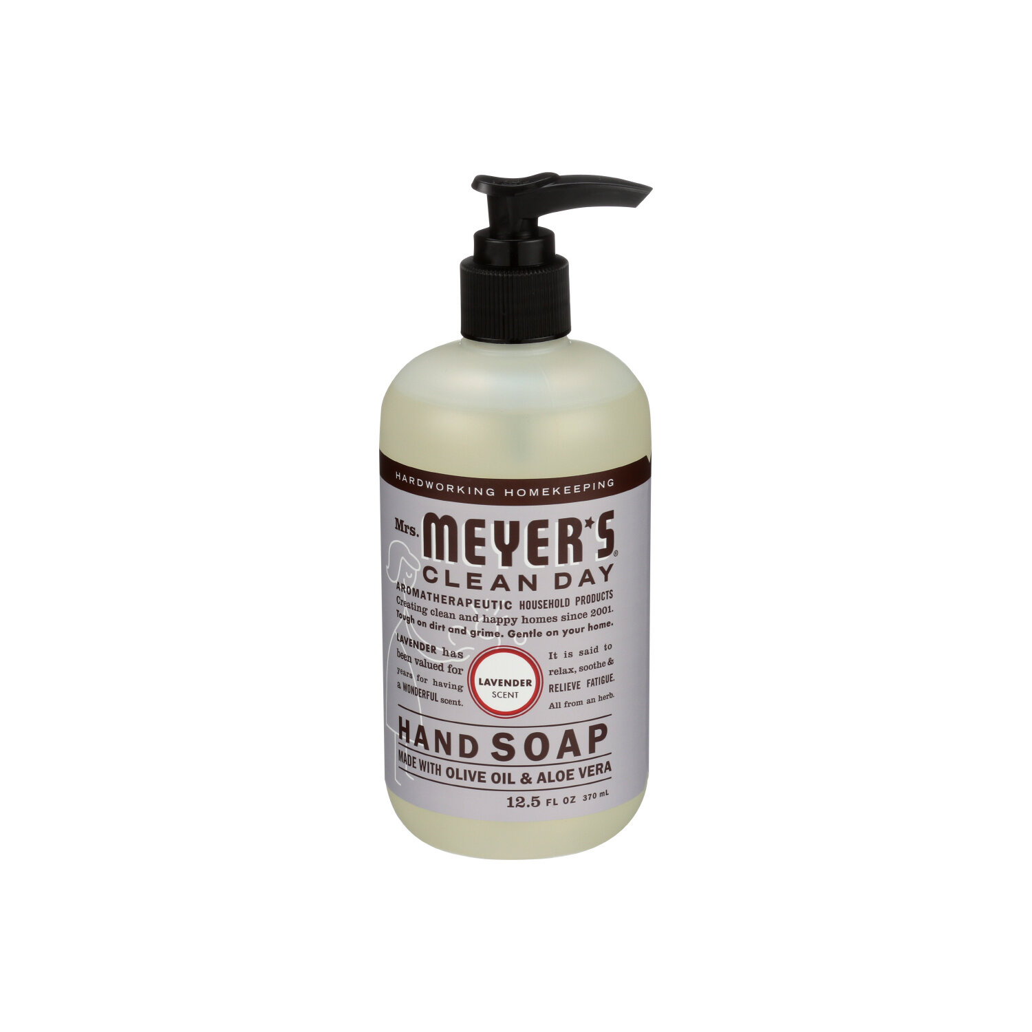 MRS. MEYER's Clean Day Hand Soap Lavender Scent - 12.5 Fluid Ounce Image 1 of 2