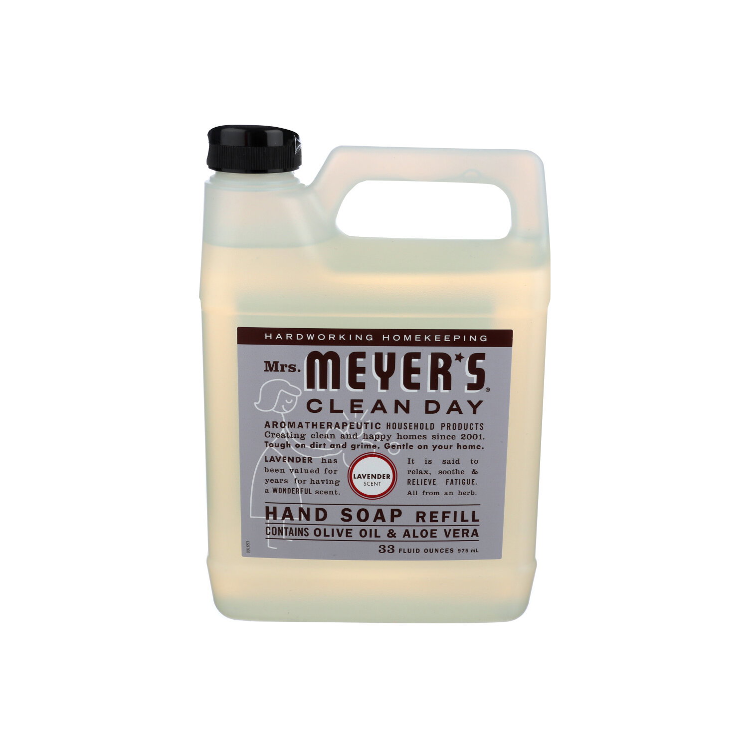 MRS. MEYER's Clean Day Hand Soap Refill Lavender Scent - 33 Fluid Ounce Image 1 of 2