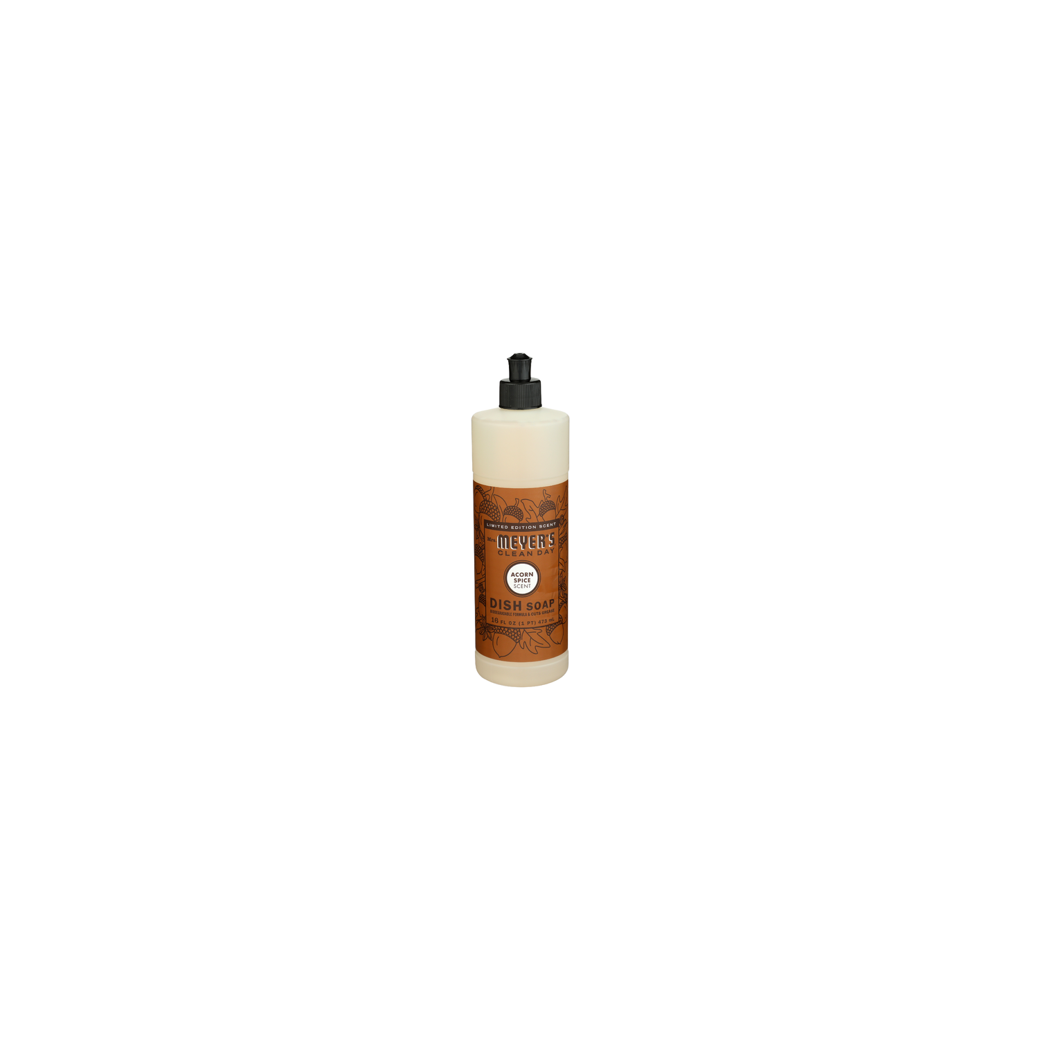 MRS. MEYER's Clean Day Acorn Spice Liquid Dish Soap - 16 Fluid Ounce Image 1 of 3