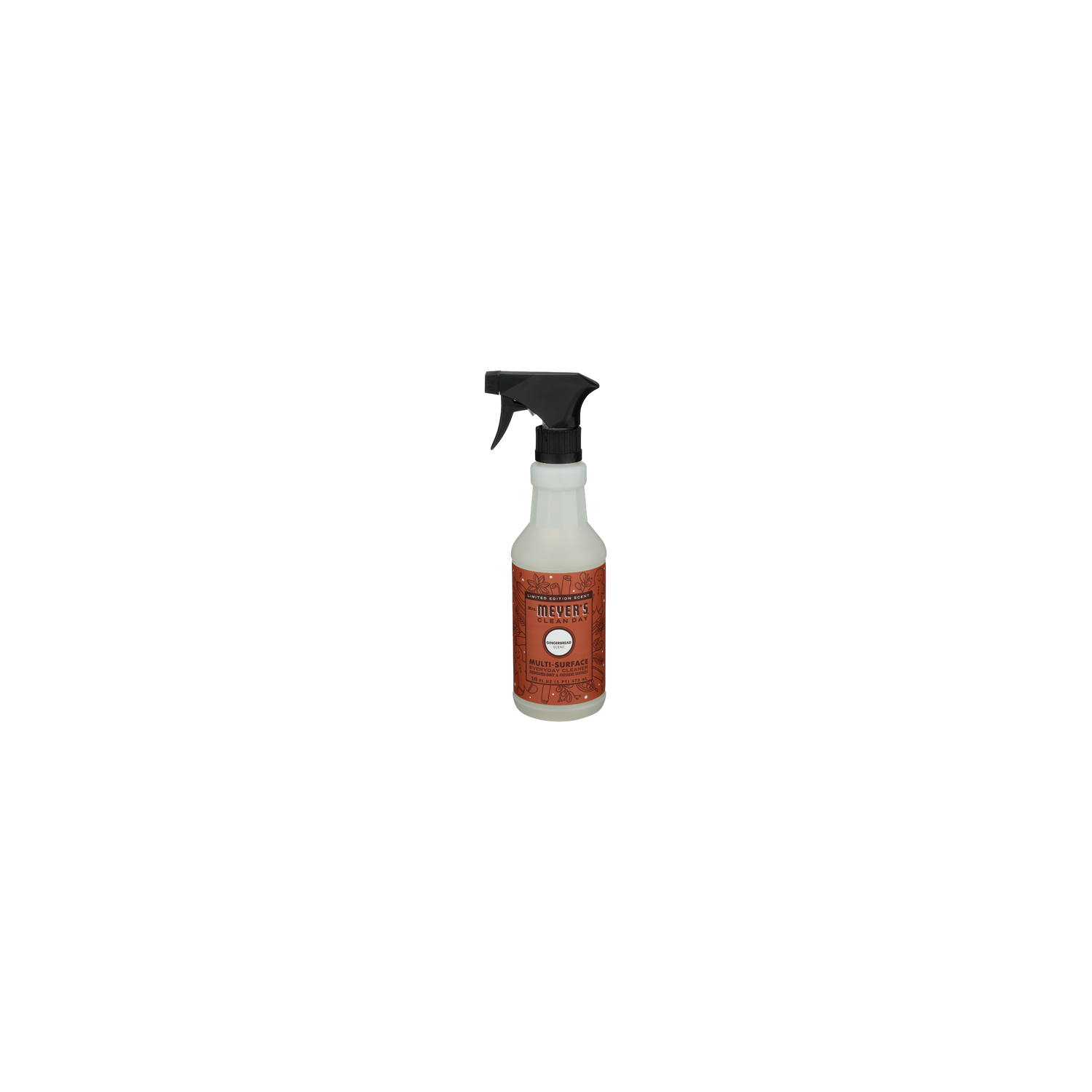 Mrs. Meyer's Clean Day Gingerbread Scent Multi-Surface Everyday Cleaner Spray - 16 Fluid Ounce Image 1 of 3