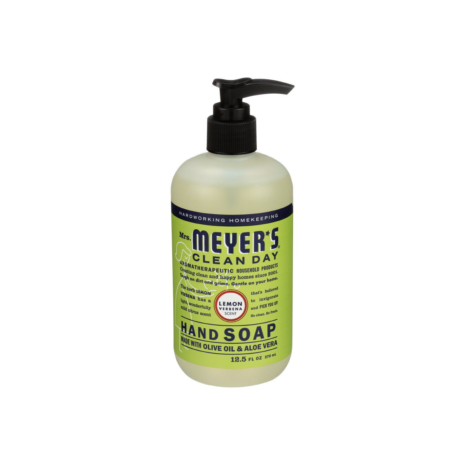 MRS. MEYER's Clean Day Hand Soap Lemon Verbena Scent - 12.5 Fluid Ounce Image 1 of 2