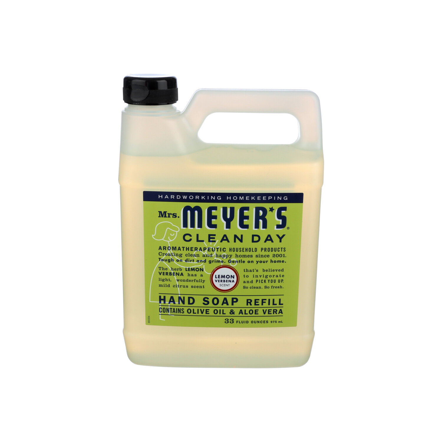 MRS. MEYER's Clean Day Hand Soap Refill Lemon Verbena Scent - 33 Fluid Ounce Image 1 of 2