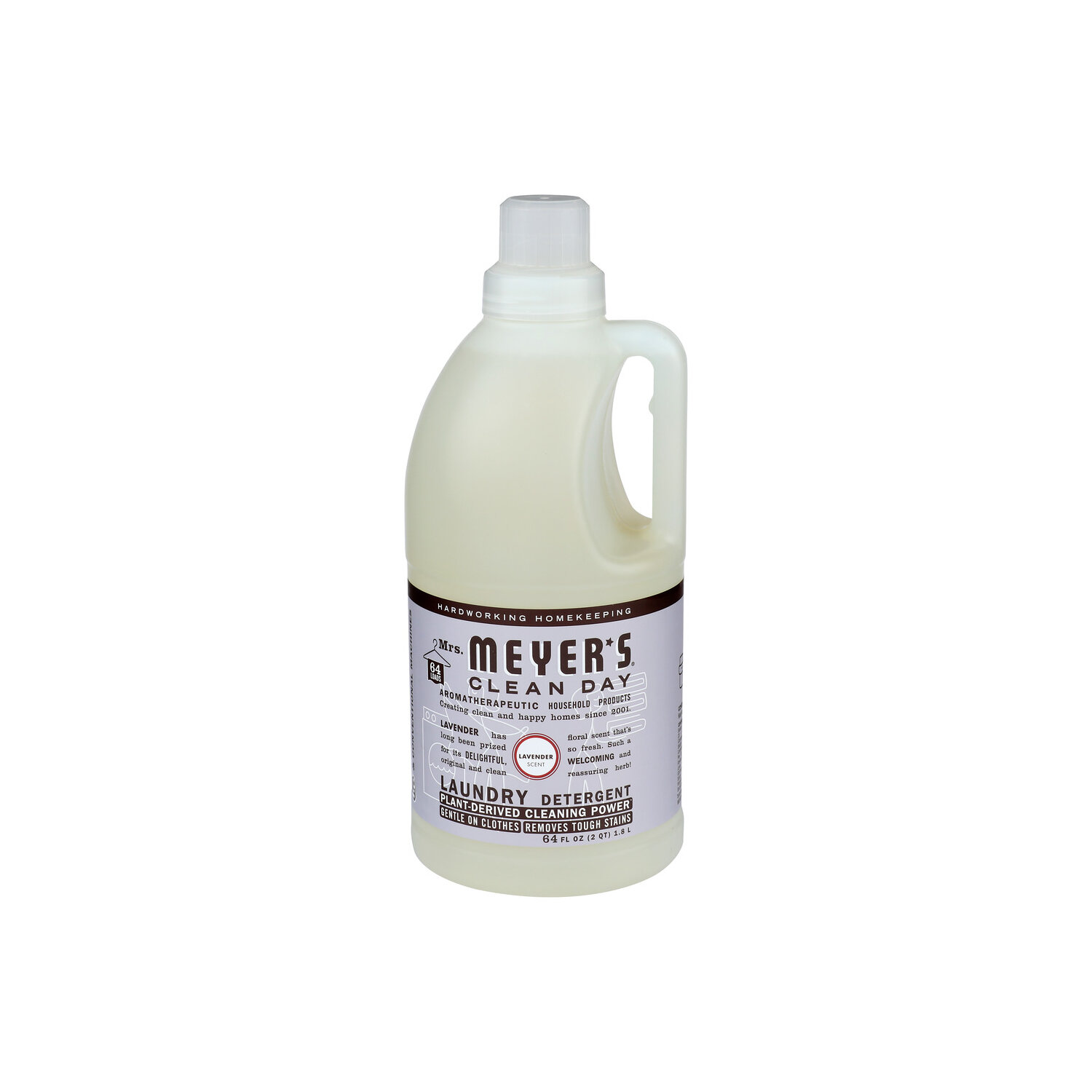 MRS. MEYER's Clean Day Lavender Scent Laundry Detergent - 64 Fluid Ounce Image 1 of 3