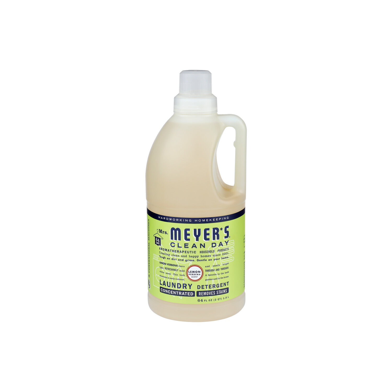 MRS. MEYER's Clean Day Lemon Verbena Scent Laundry Detergent - 64 Fluid Ounce Image 1 of 3