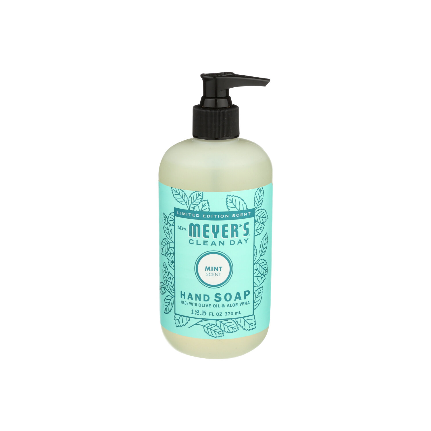Mrs. Meyer's Clean Day Hand Soap Mint - 12.5 Fluid Ounce Image 1 of 2