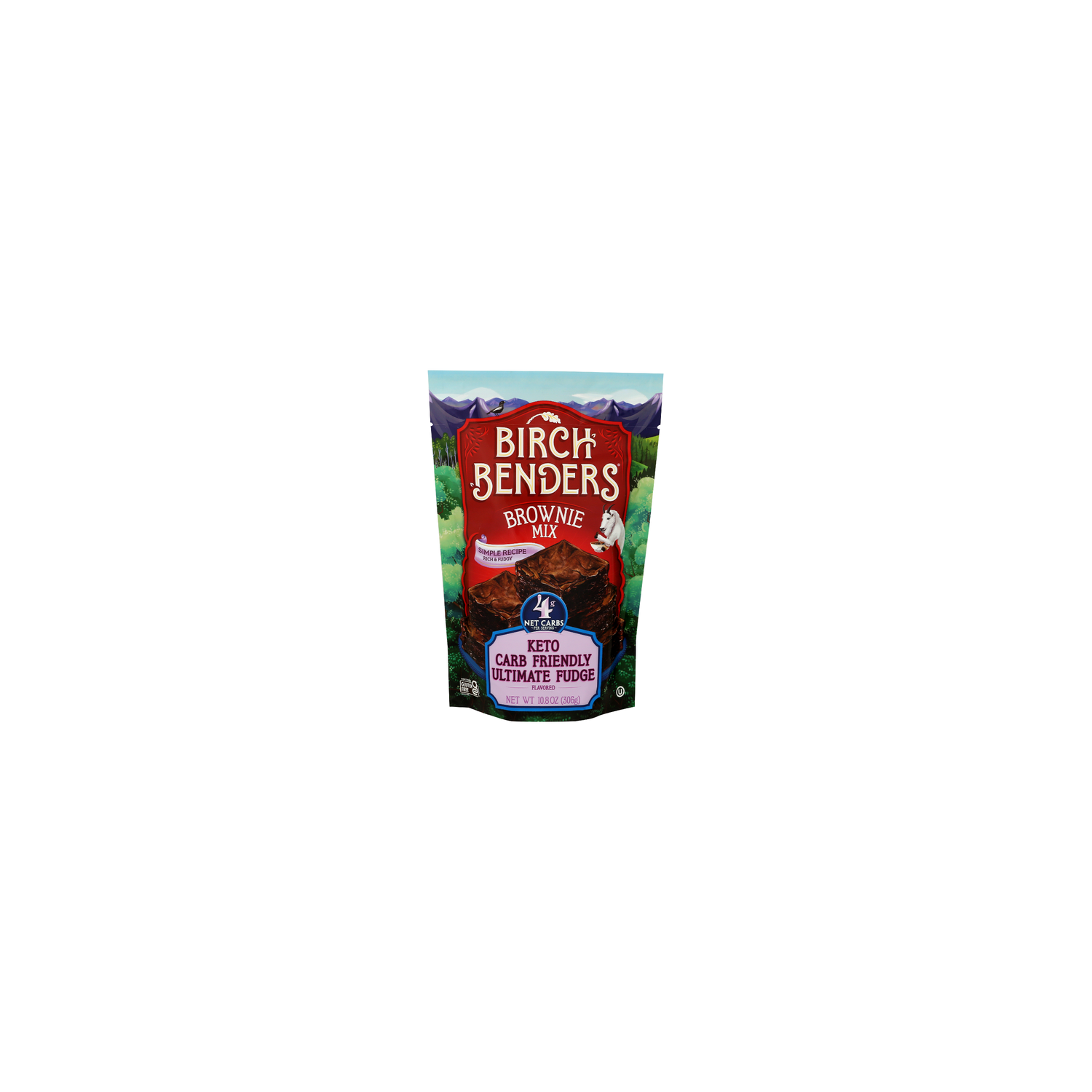 Birch Benders Fudge Keto Ultimate Brownie Mix - 10.8 Ounce Image 1 of 4