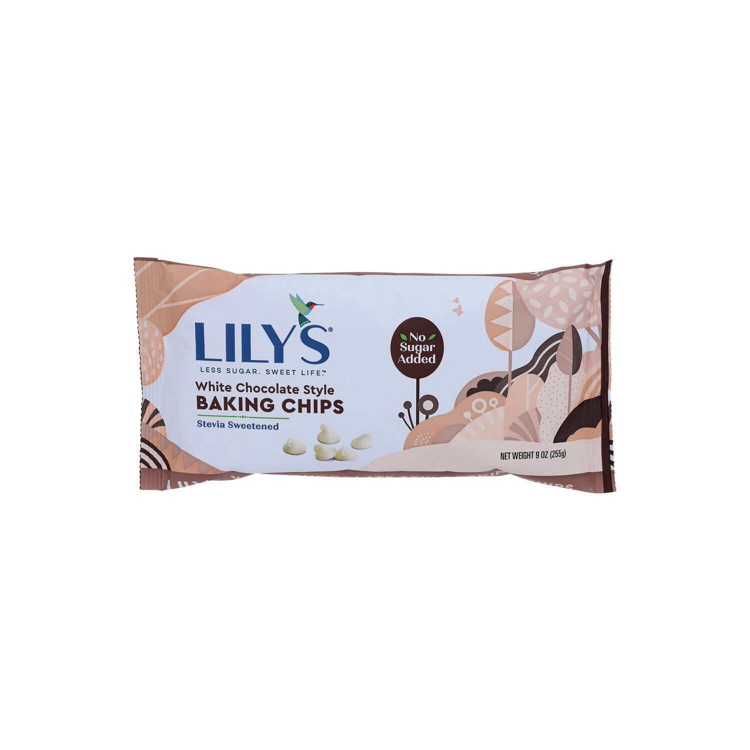LILY's White Chocolate Style No Sugar Added Baking Chips Stevia Sweetened - 9 Ounce Image 1 of 4