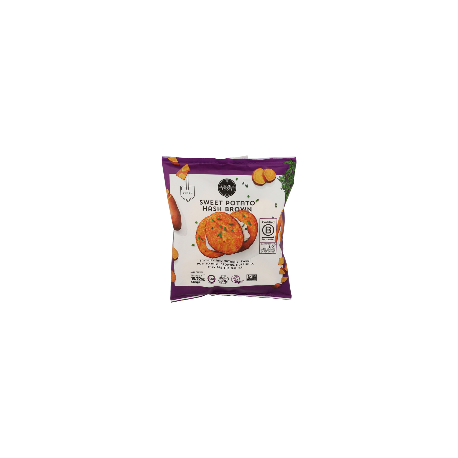 Strong Roots Sweet Potato Frozen Hash Browns - 13.22 Ounce Image 1 of 4