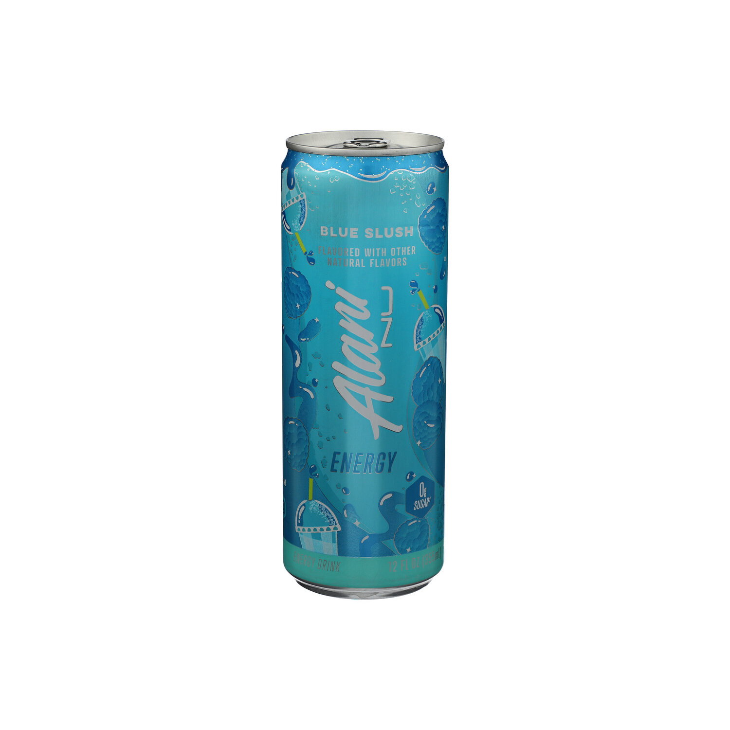 Alani Nu Energy Drink, Blue Slush - 12 Fluid Ounce - Super 1 Foods