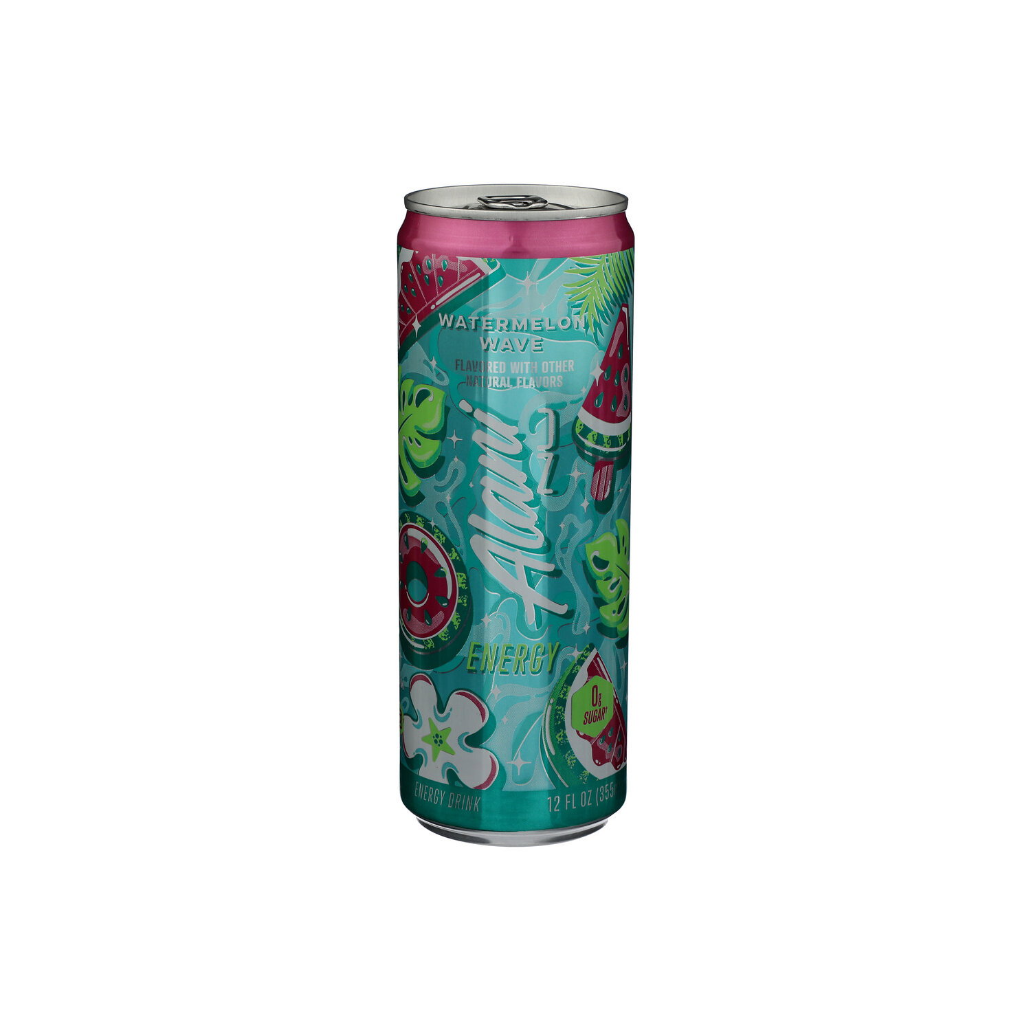めんま　Aqua Berryとgoodcompany V1 Alani Nu Breezeberry Energy Drink - 12 Fl. Oz. - tomthumb