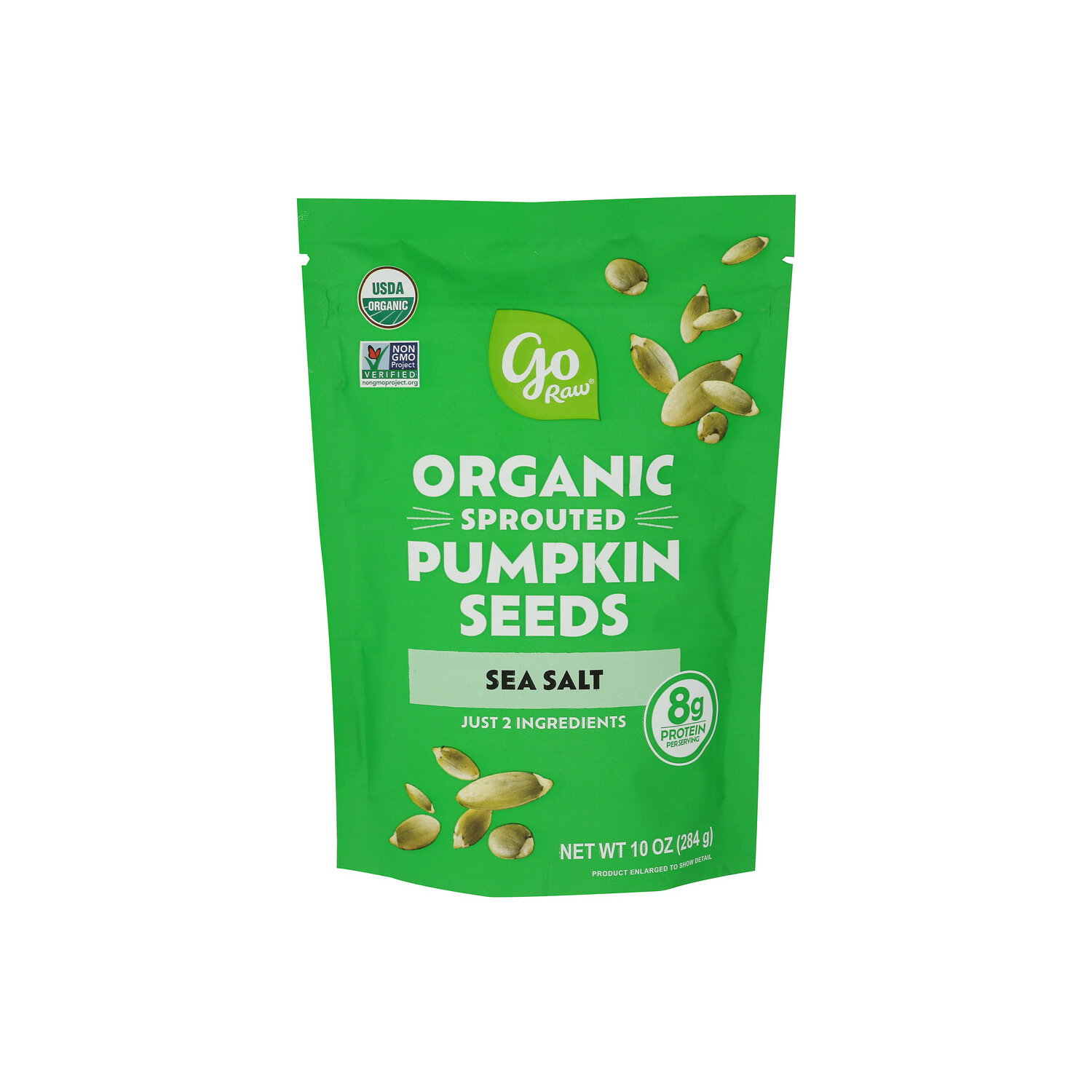 Go Raw Sprouted Seeds Pumpkin - 10 Ounce Image 1 of 4