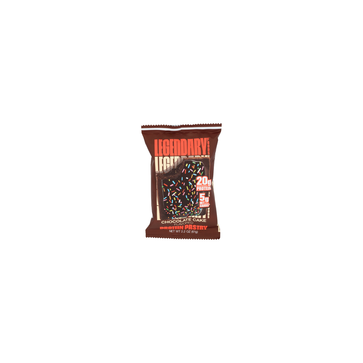 Legendary Foods Chocolate Cake Protein Pastry - 2.2 Ounce Image 1 of 4