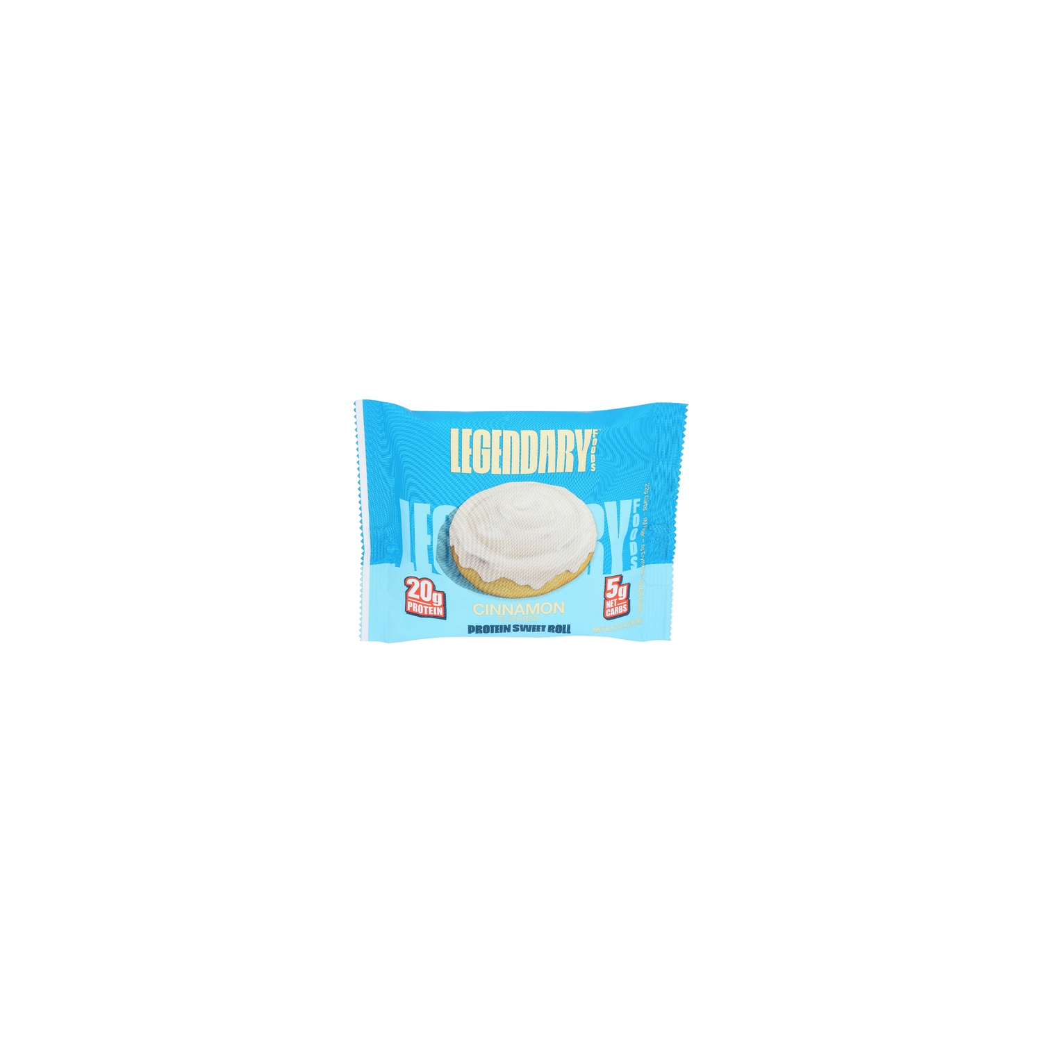 LEGENDARY FOODS Cinnamon Flavored Protein Sweet Roll - 2.2 Ounce Image 1 of 4