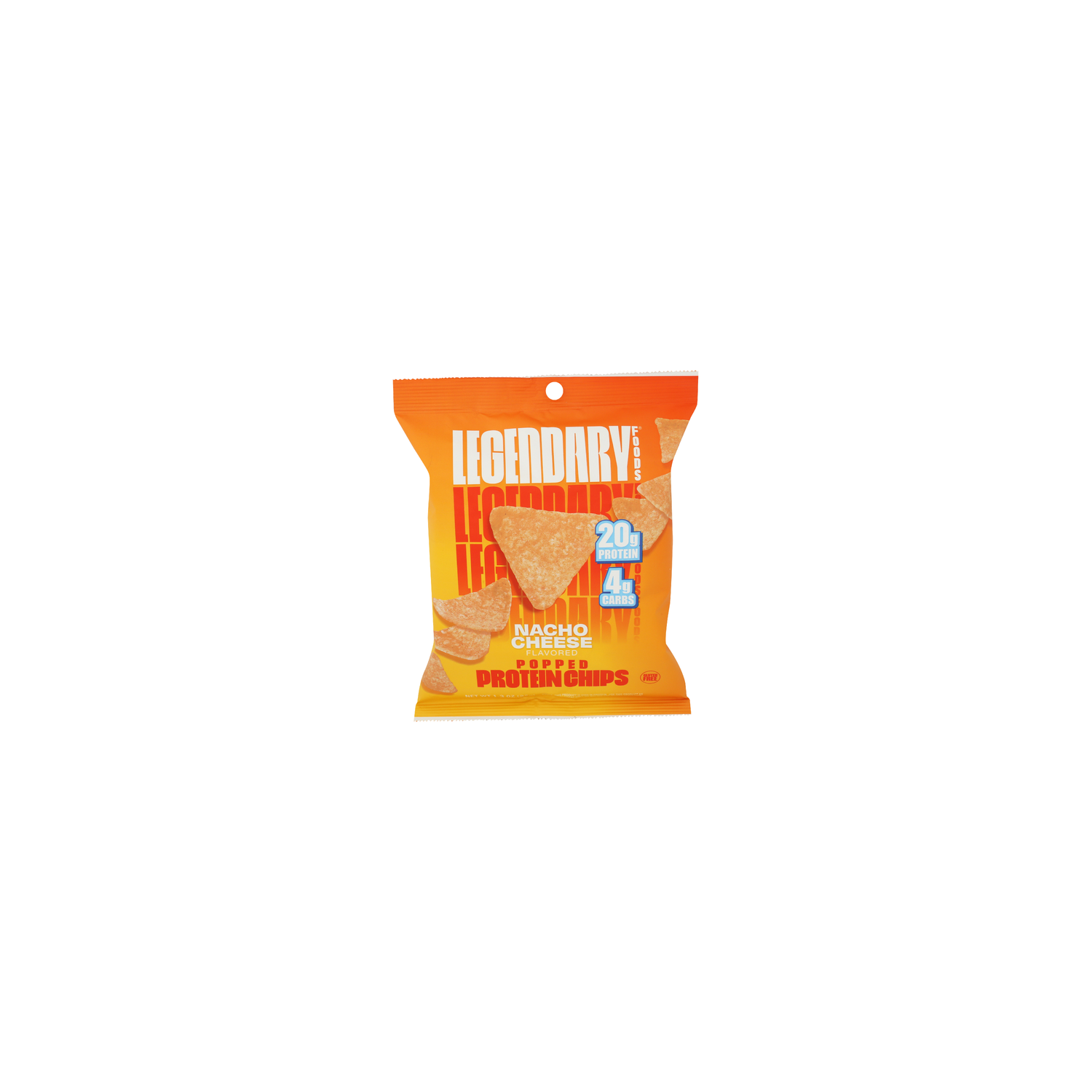 LEGENDARY FOODS Nacho Popped Protein Chips - 1.3 Ounce Image 1 of 4