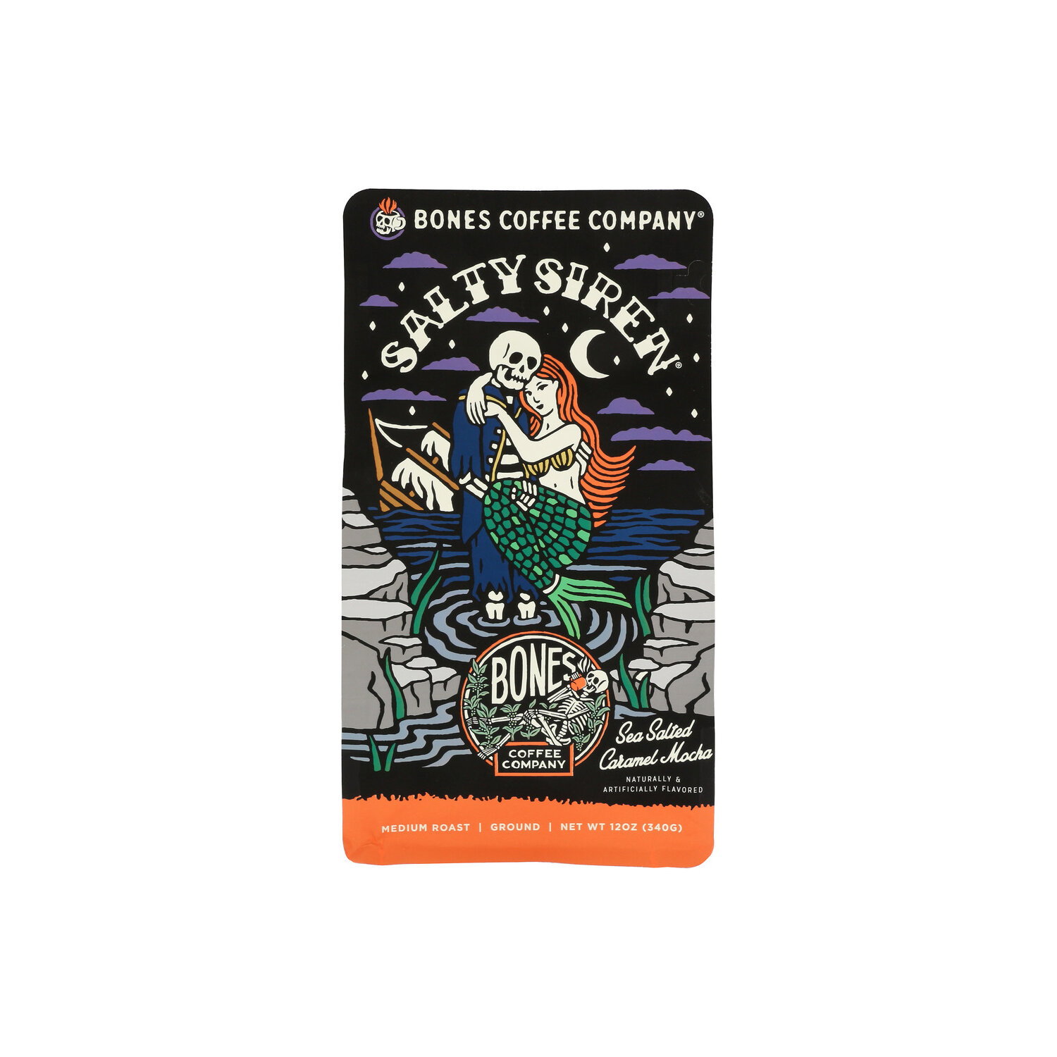 Bones Coffee Company Salty Siren Medium Roast Ground Coffee - 12 Ounce Image 1 of 3
