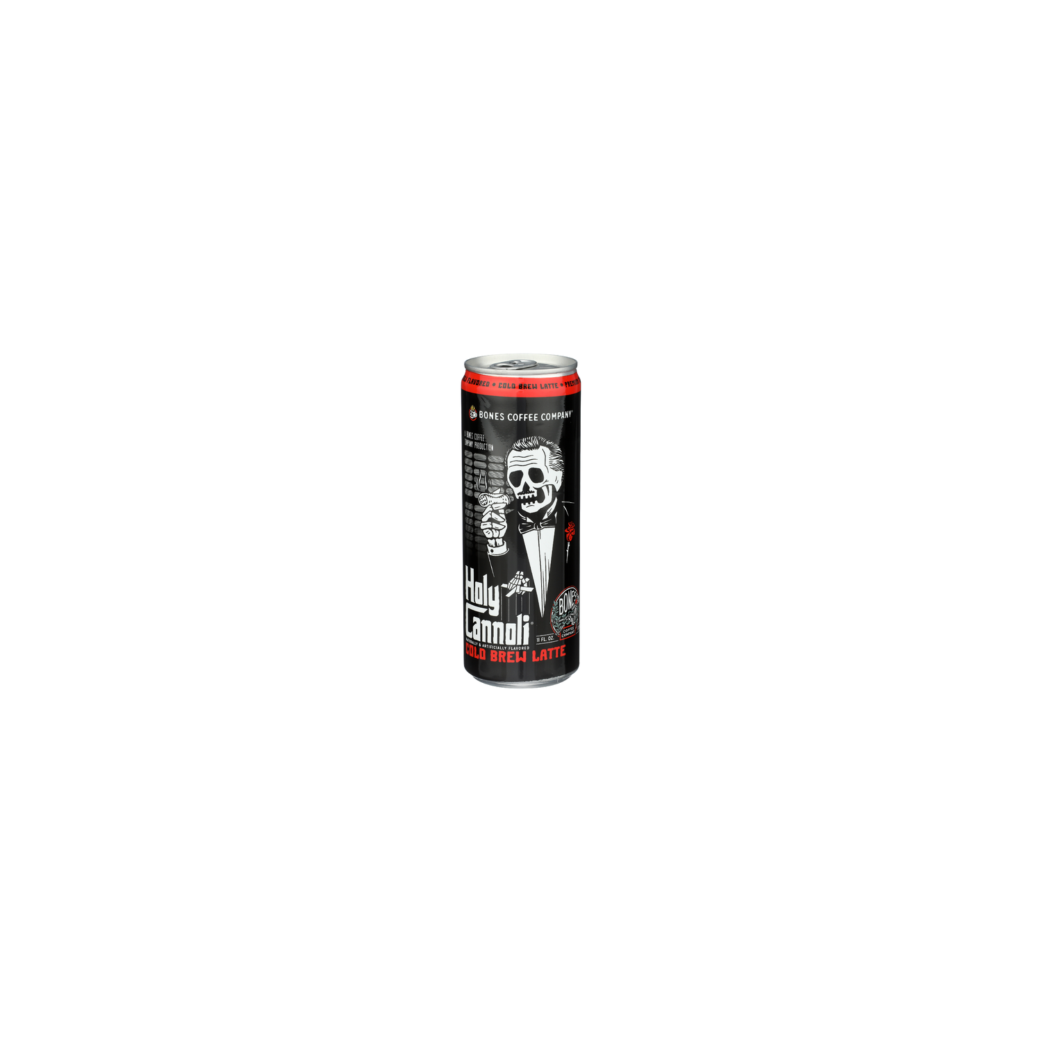 Bones Coffee Company Holy Cannoli Cold Brew Latte - 11 Fluid Ounce Image 1 of 4