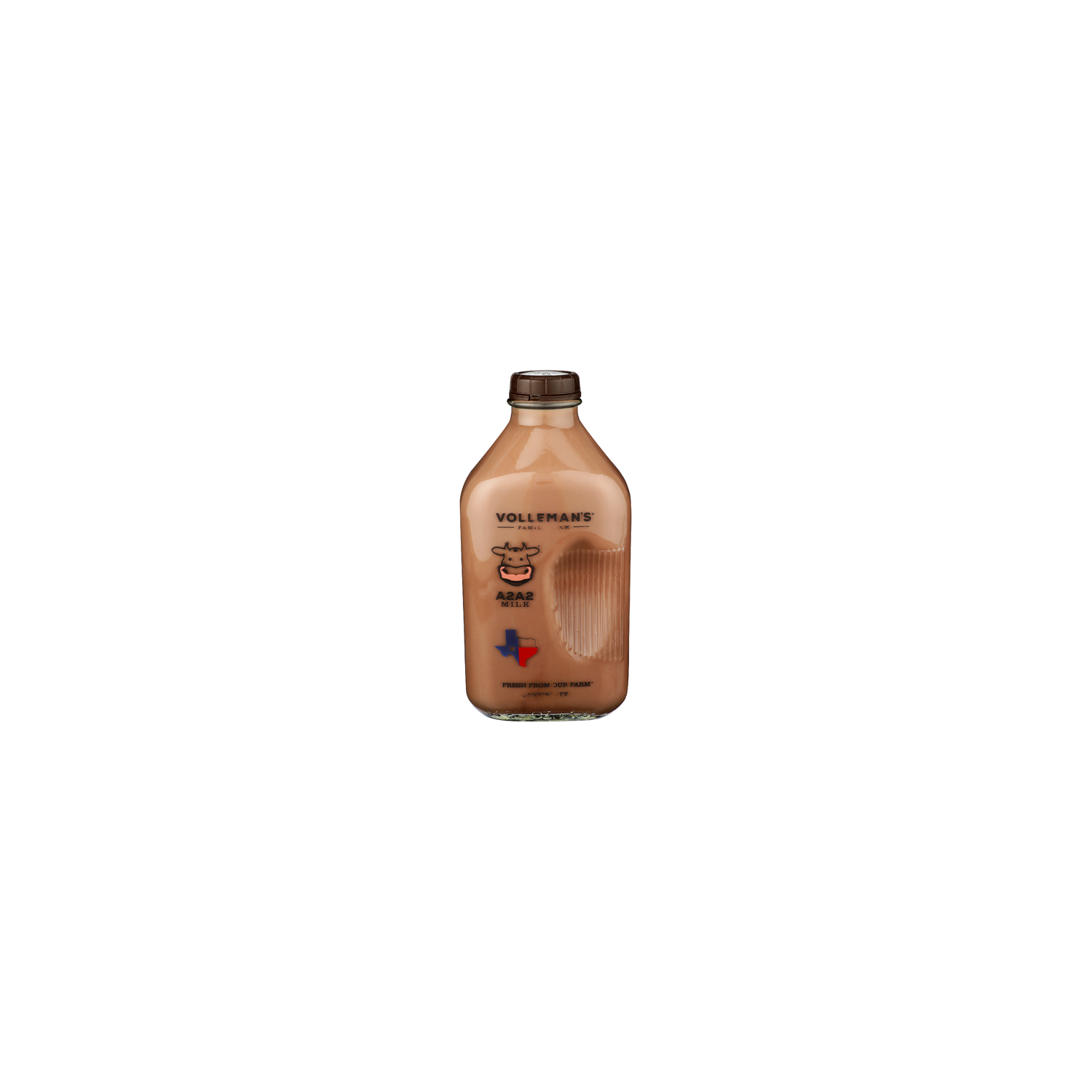 VOLLEMAN'S FAMILY FARM Chocolate Milk - 64 Fluid Ounce Image 1 of 3