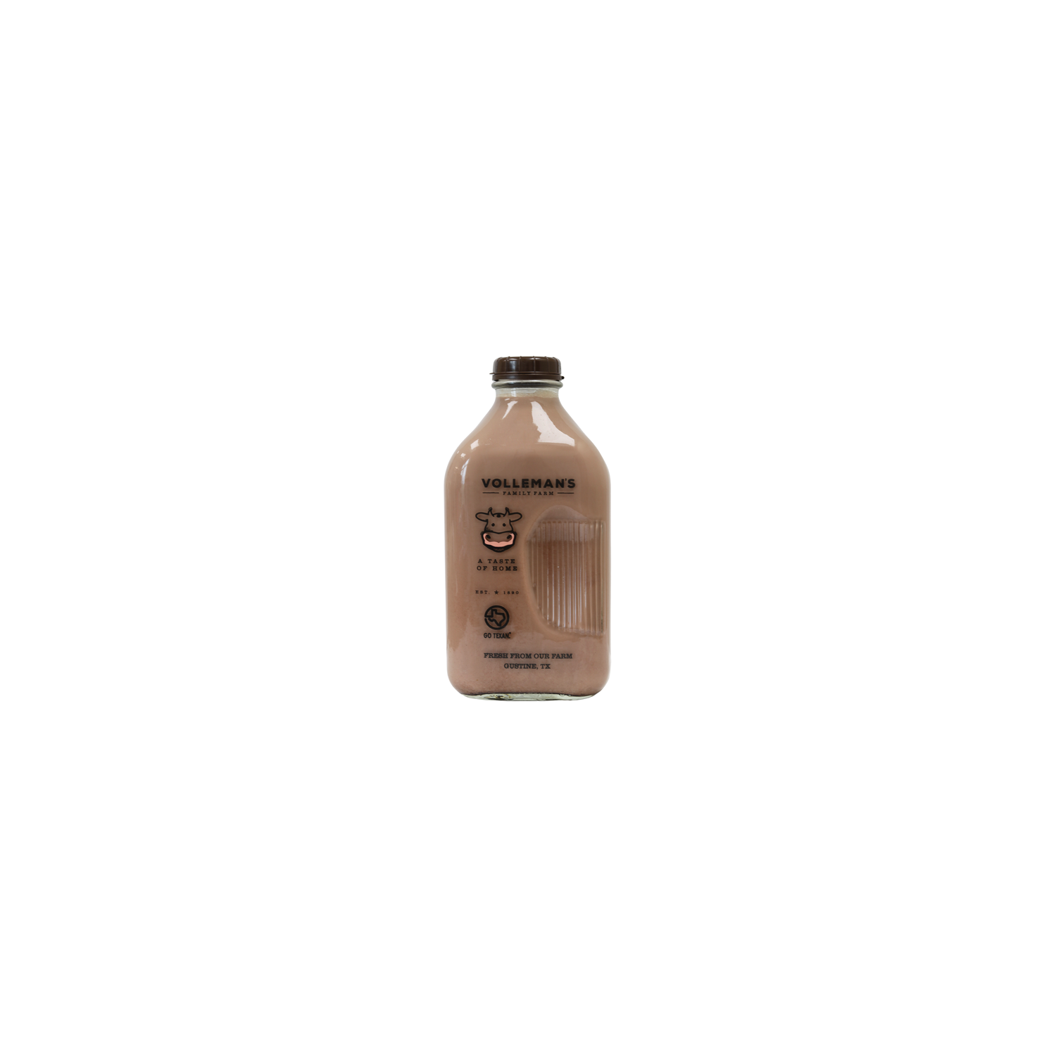 VOLLEMAN'S FAMILY FARM Chocolate Milk - 64 Fluid Ounce