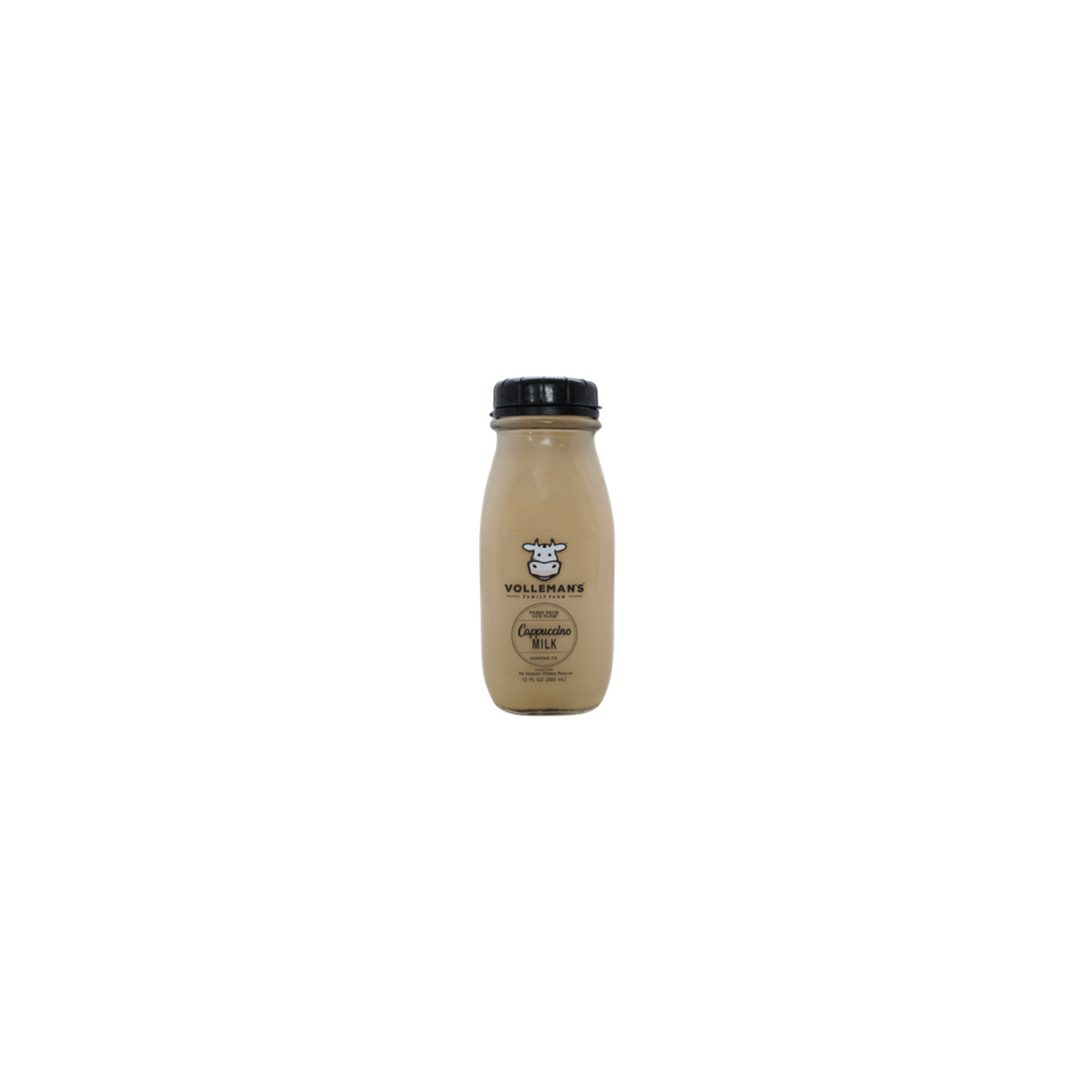 VOLLEMAN'S FAMILY FARM Cappuccino Milk - 12 Fluid Ounce Image 1 of 2