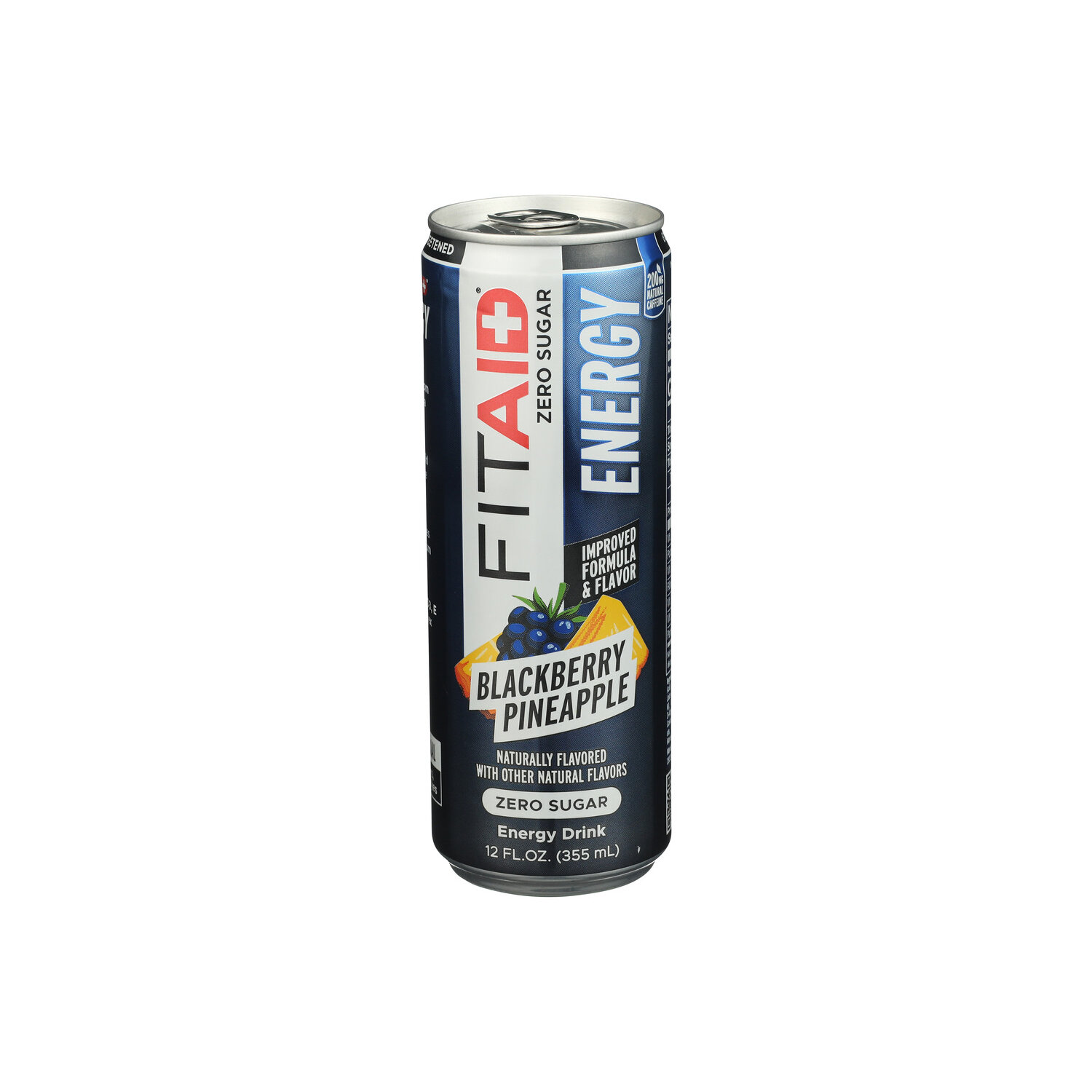 Lifeaid Fitaid Raspberry Hibiscus Energy Drink - 12 Fluid Ounce Image 1 of 4