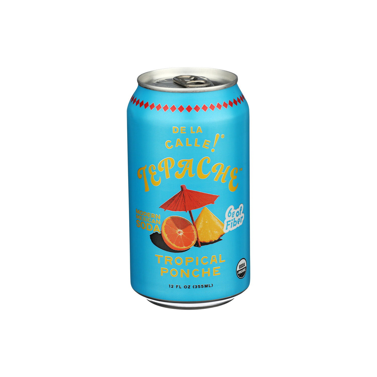 De La CALLE! Tropical Ponche Punch Carbonated Organic Probiotic Tepache Drink - 12 Fluid Ounce Image 1 of 4